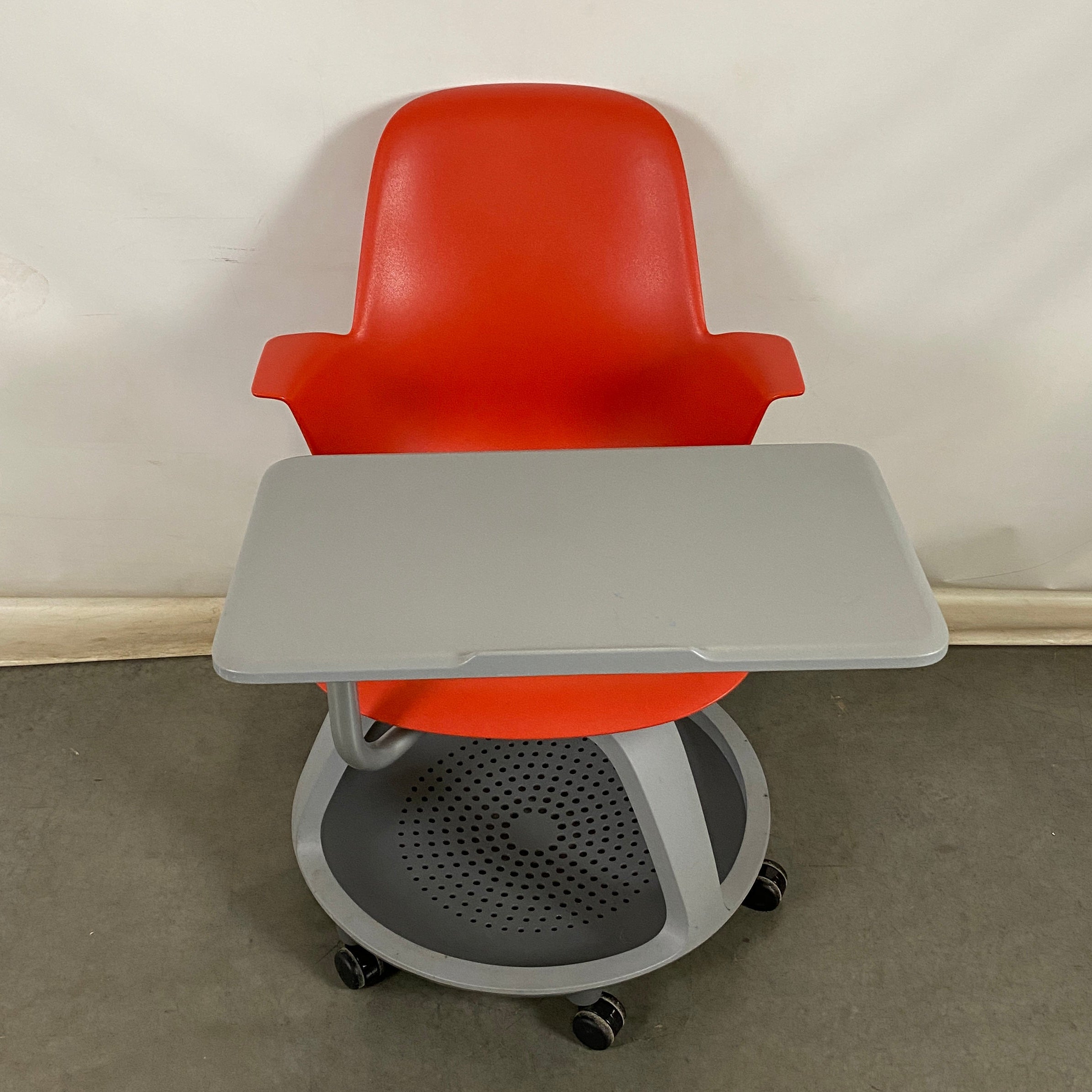 Steelcase Red Node Office Chair w/ Built in Desk
