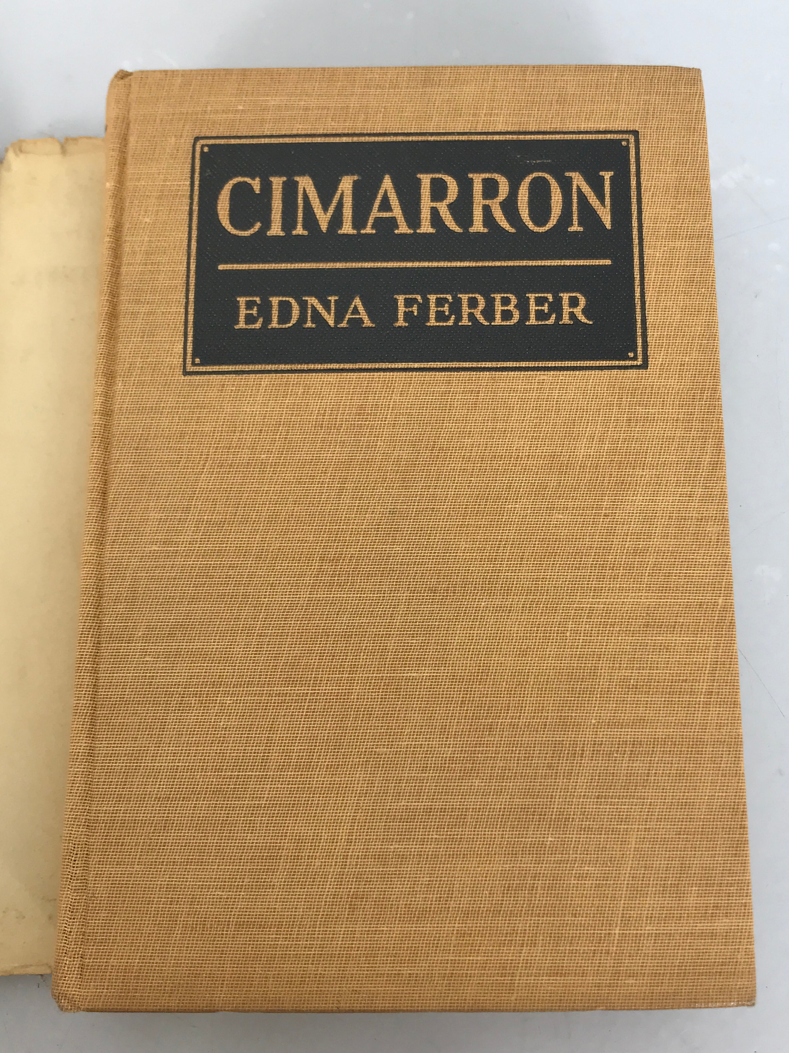 Cimarron by Edna Ferber 1943 Triangle Books HC DJ