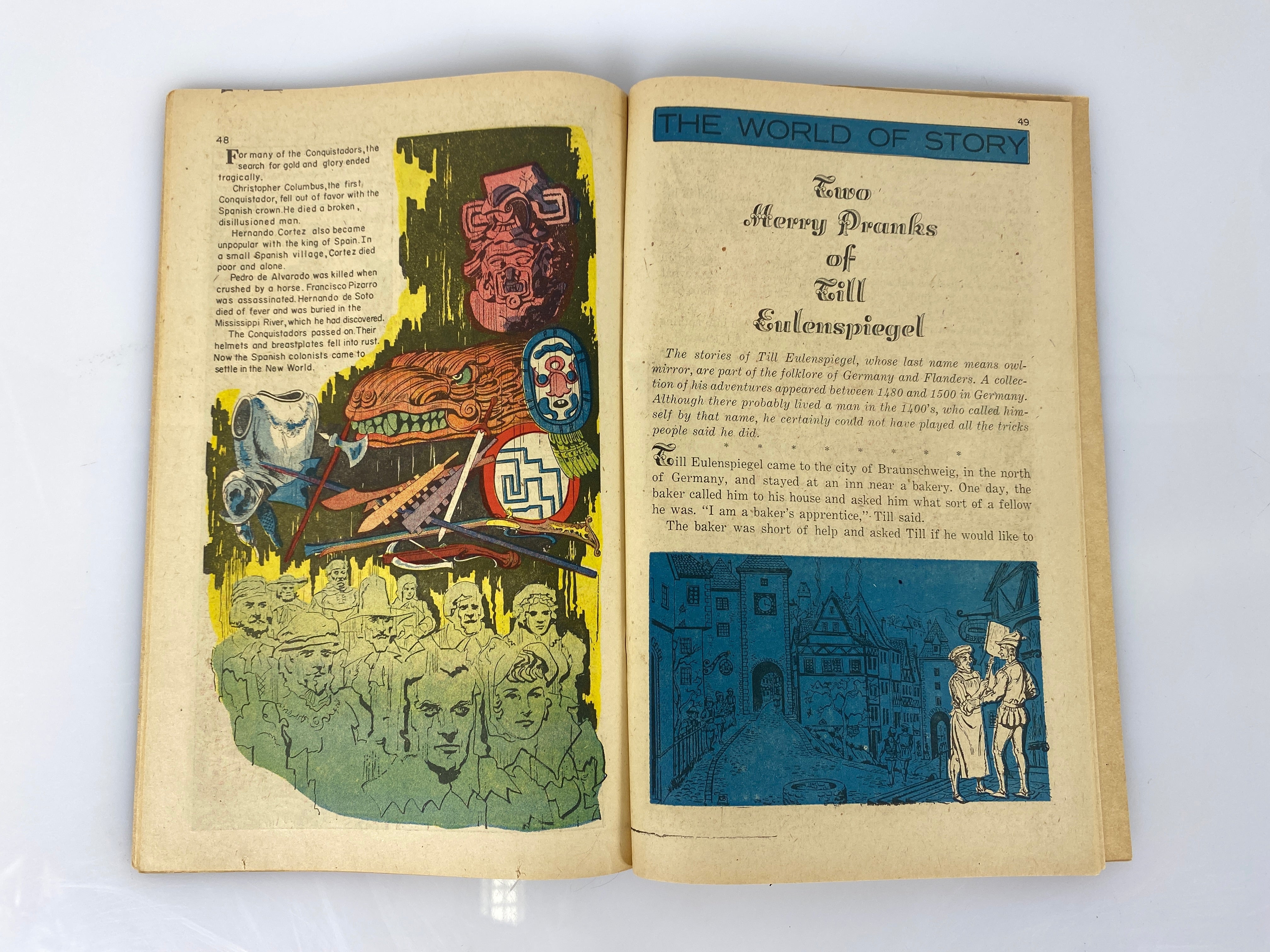 World Around Us: For Gold and Glory Number 32 1961 Classics Illustrated