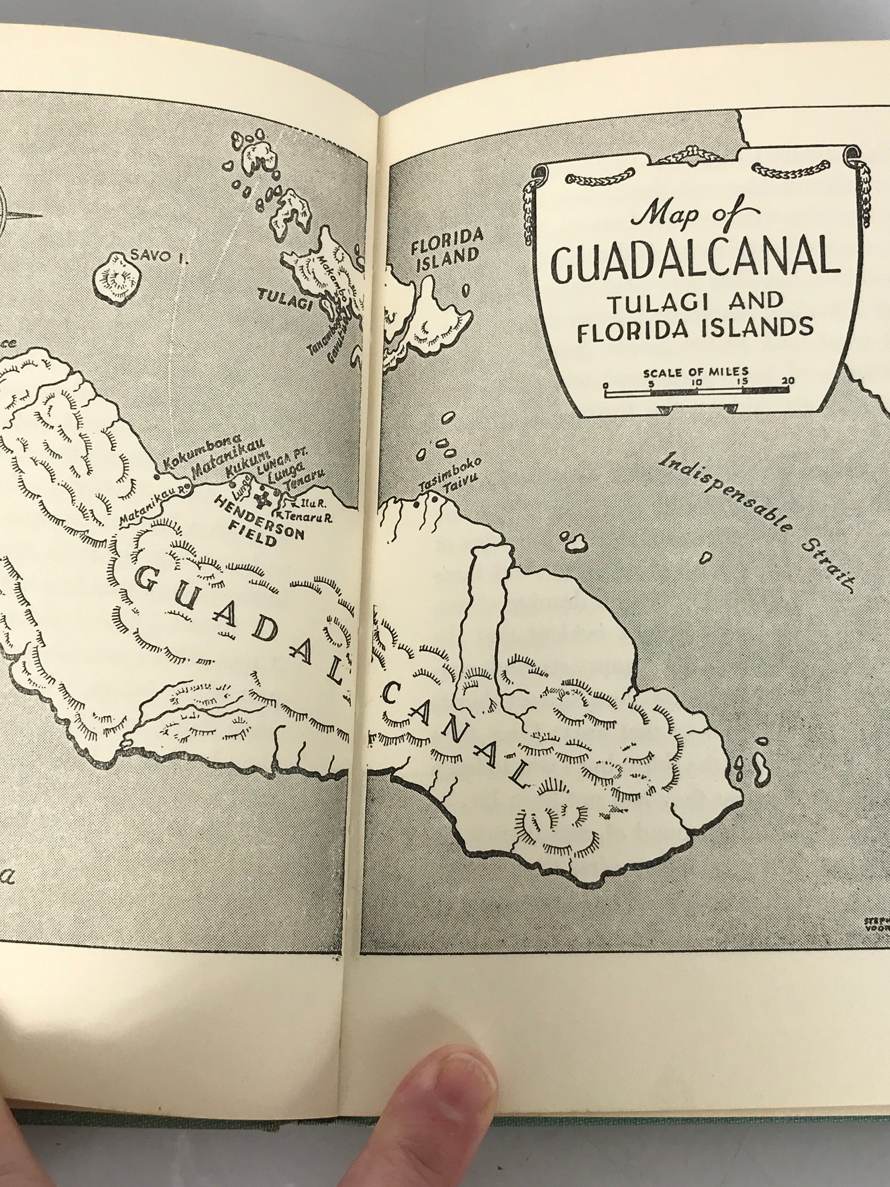 Guadalcanal Diary by Richard Tregaskis 1955 HC DJ