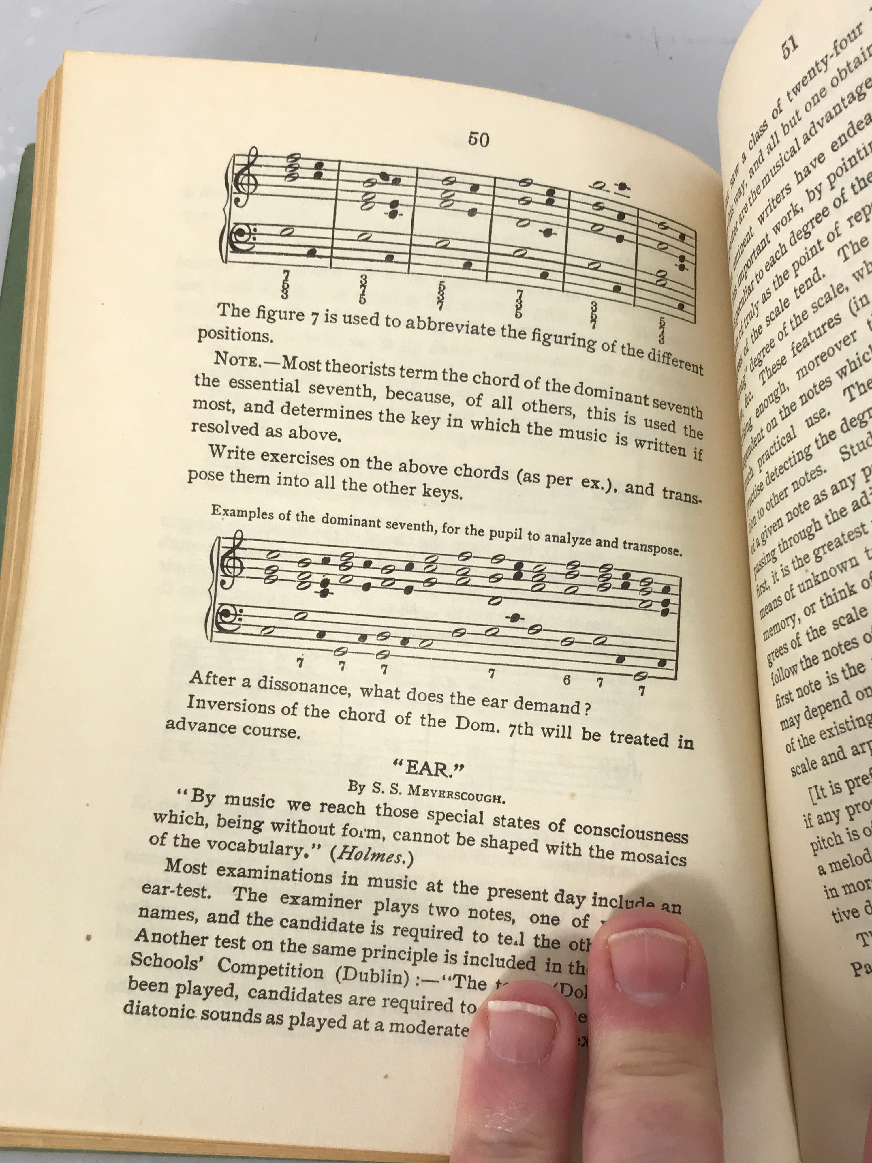 The Language of Music by C.W. Wilcox U.S. School of Music 1941 SC