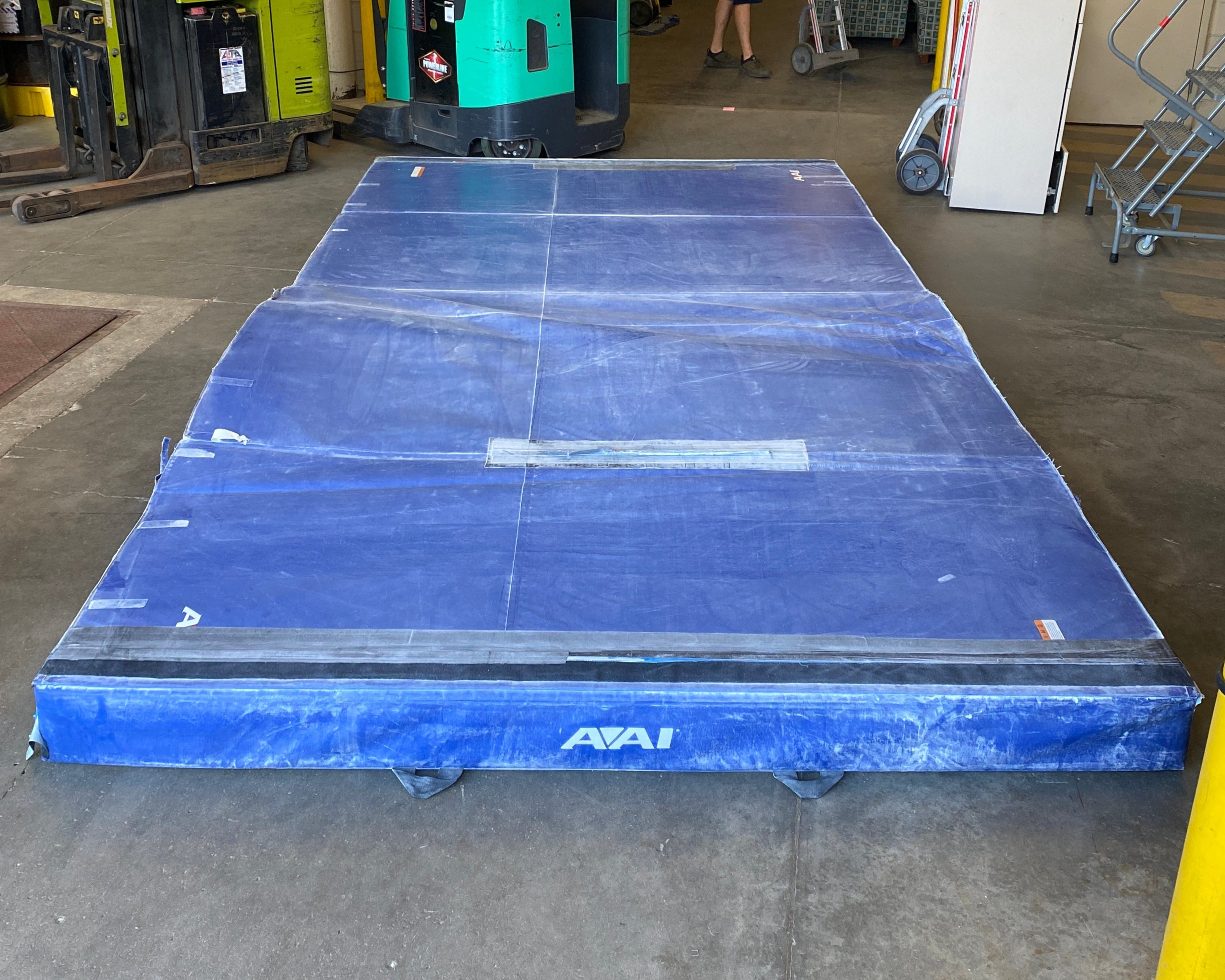 AAI Large Blue Gymnastics Landing 4 Pad Mat