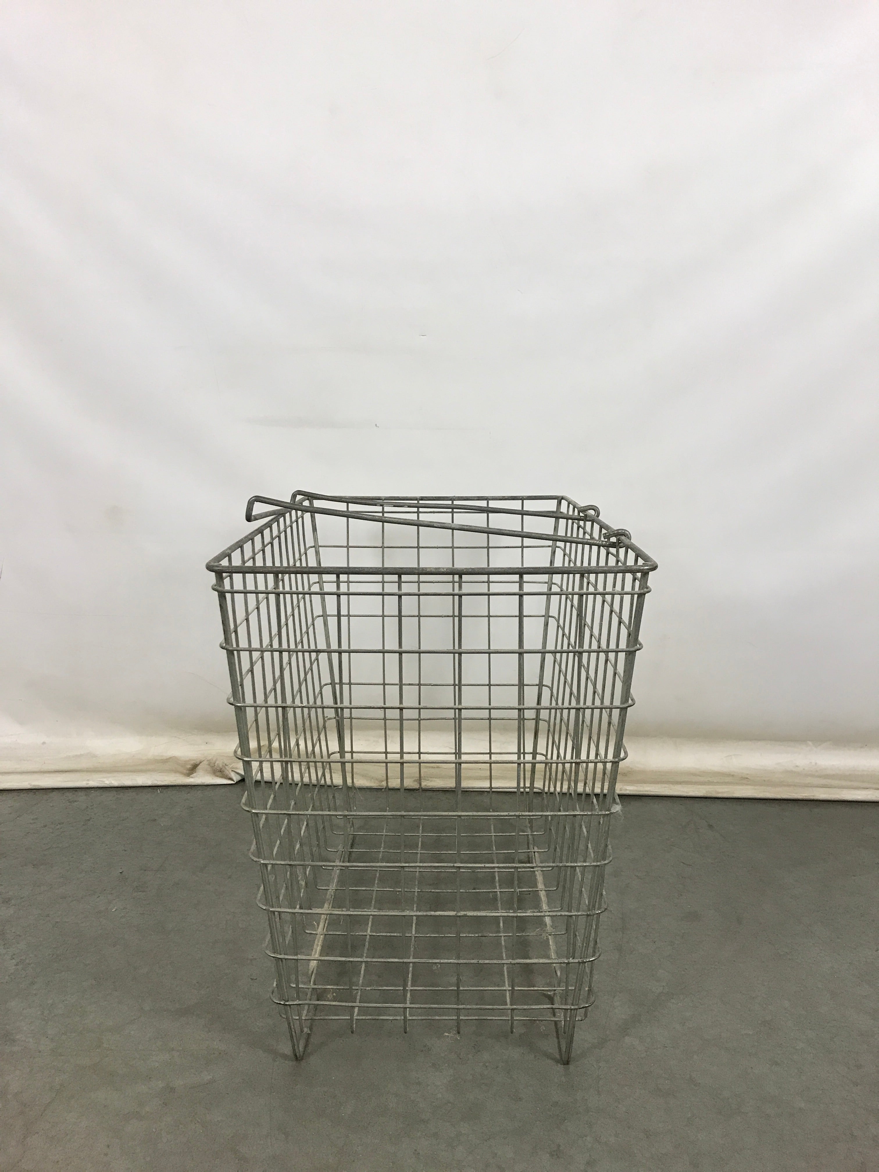 Rustic Wired Laundry Basket