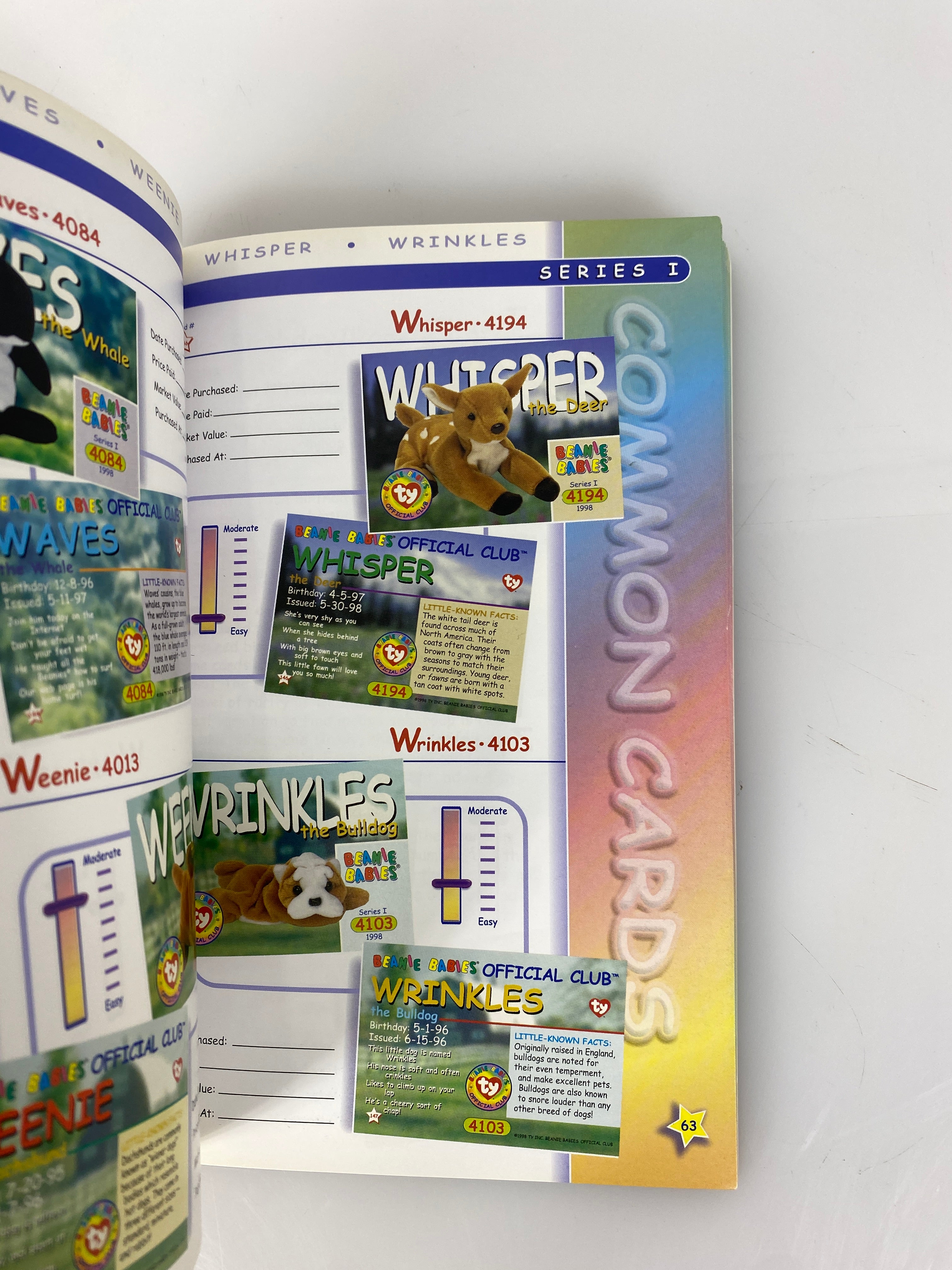 Official Guide to Beanie Babies Collector's Cards 1999