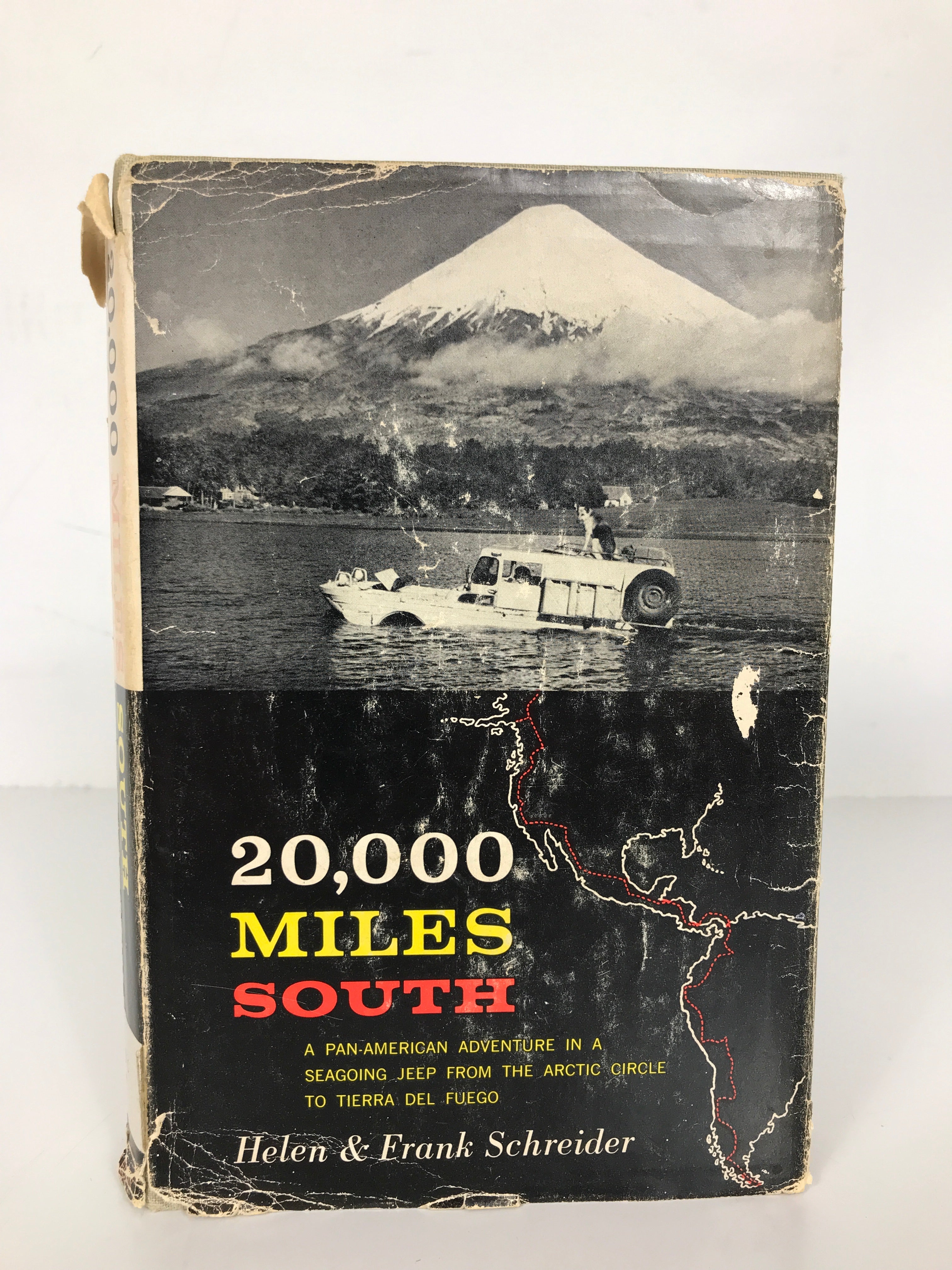 20,000 Miles South by Helen & Frank Schreider 1957 HC DJ