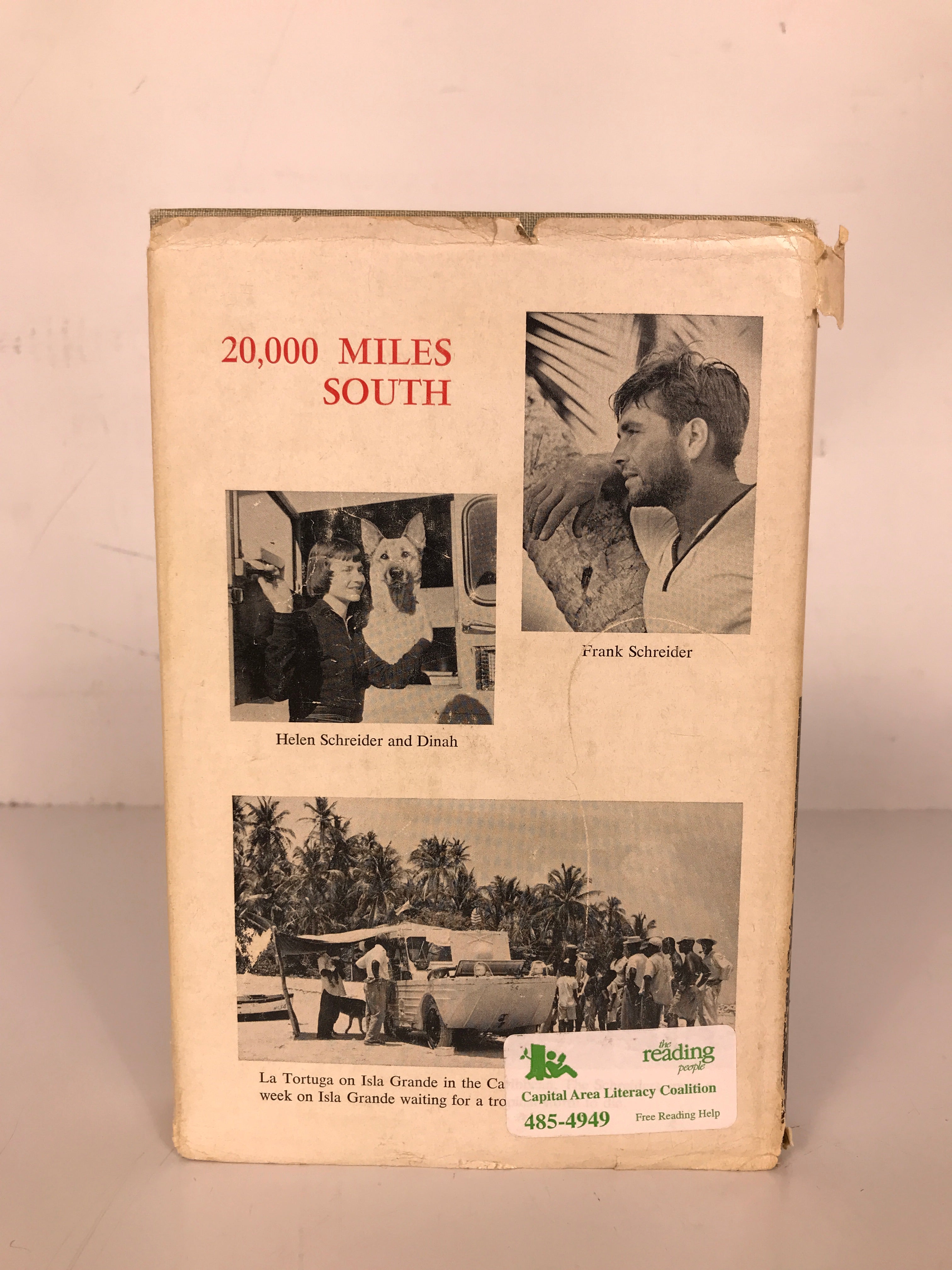 20,000 Miles South by Helen & Frank Schreider 1957 HC DJ