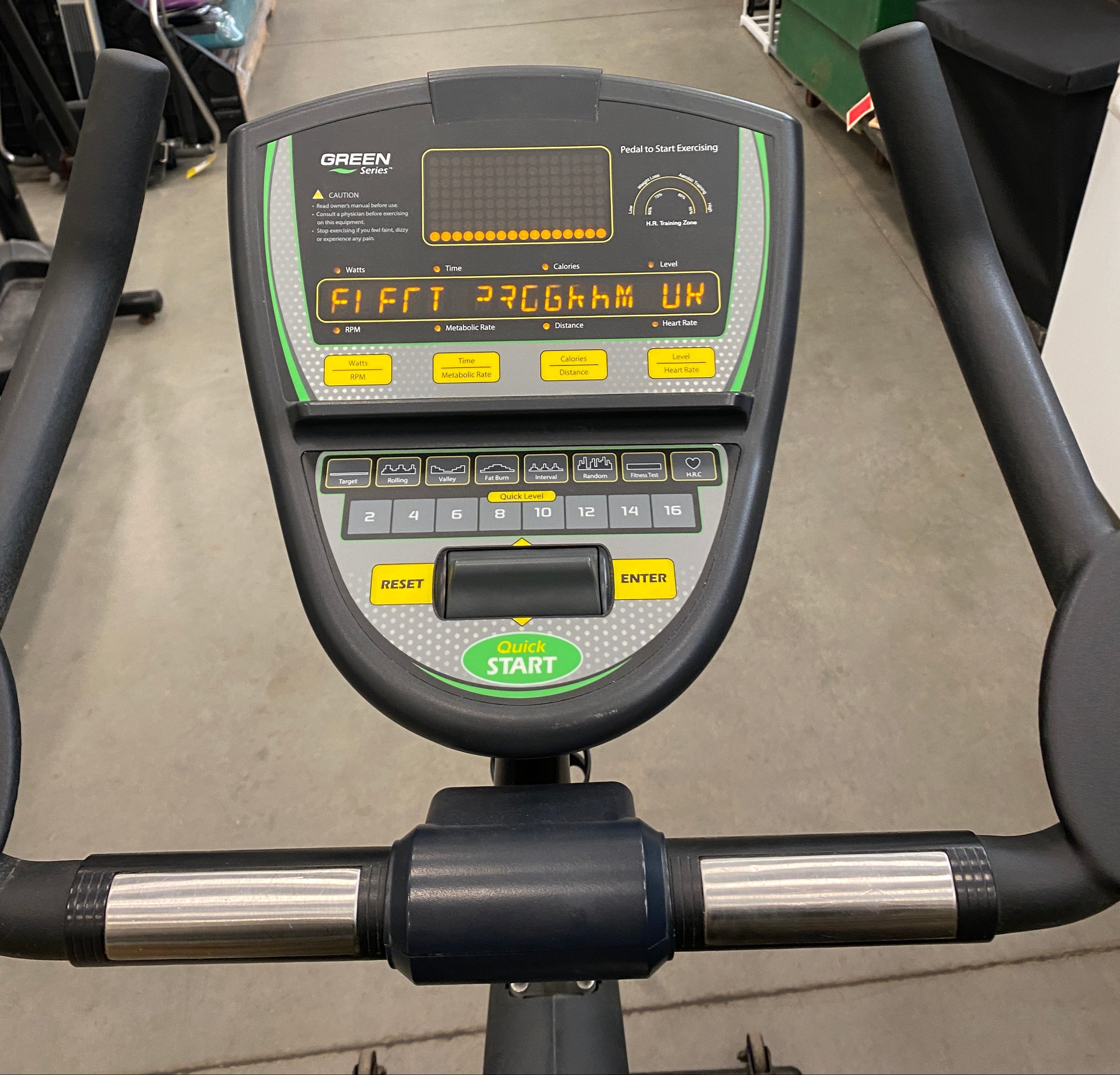 Green Series #UB6000 Stationary Bike Machine