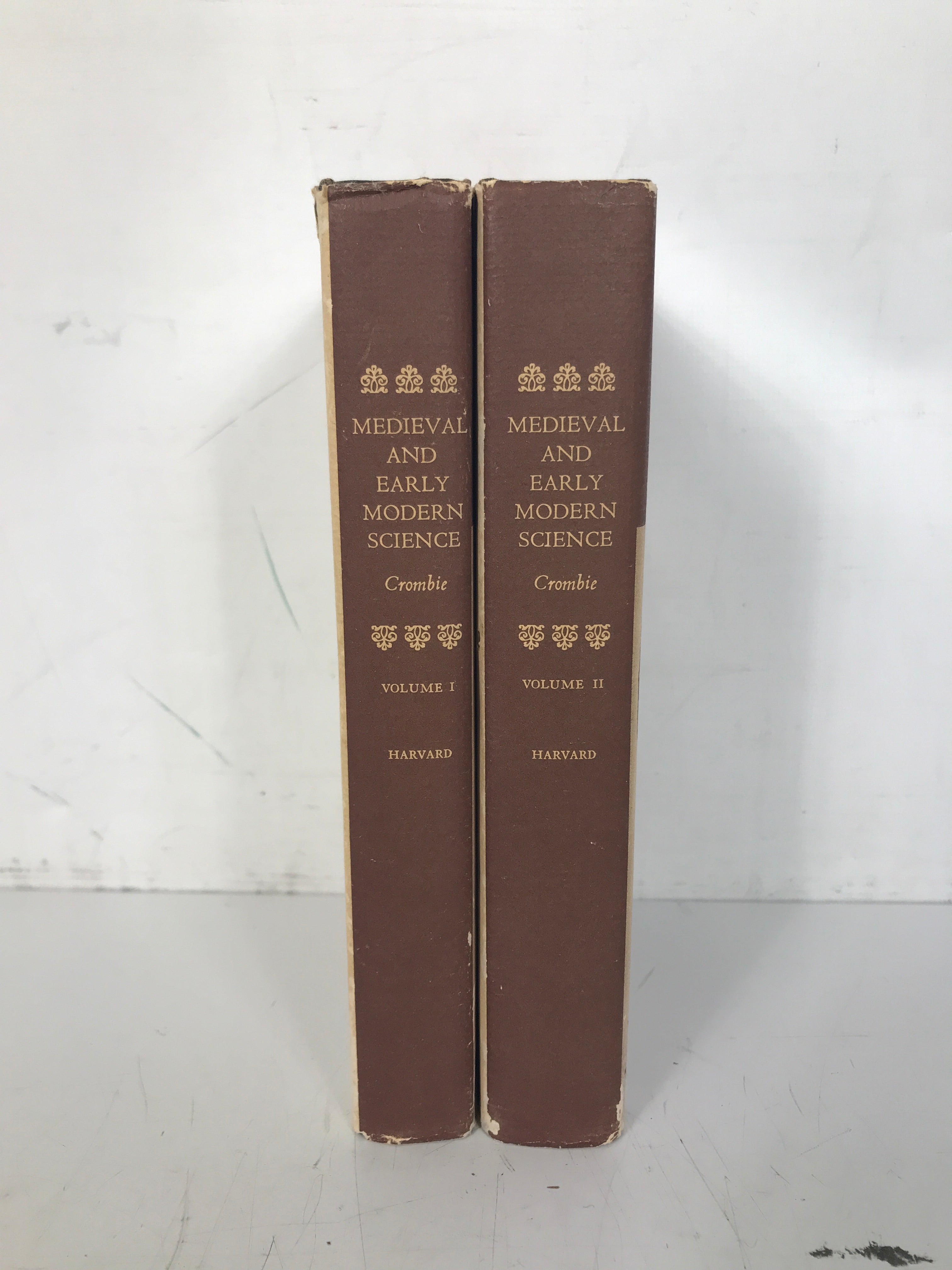 2 Vol Set: Medieval and Early Modern Science A.C. Crombie 1967 HC DJ