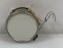 Miniature Gold Marching Bass Drum