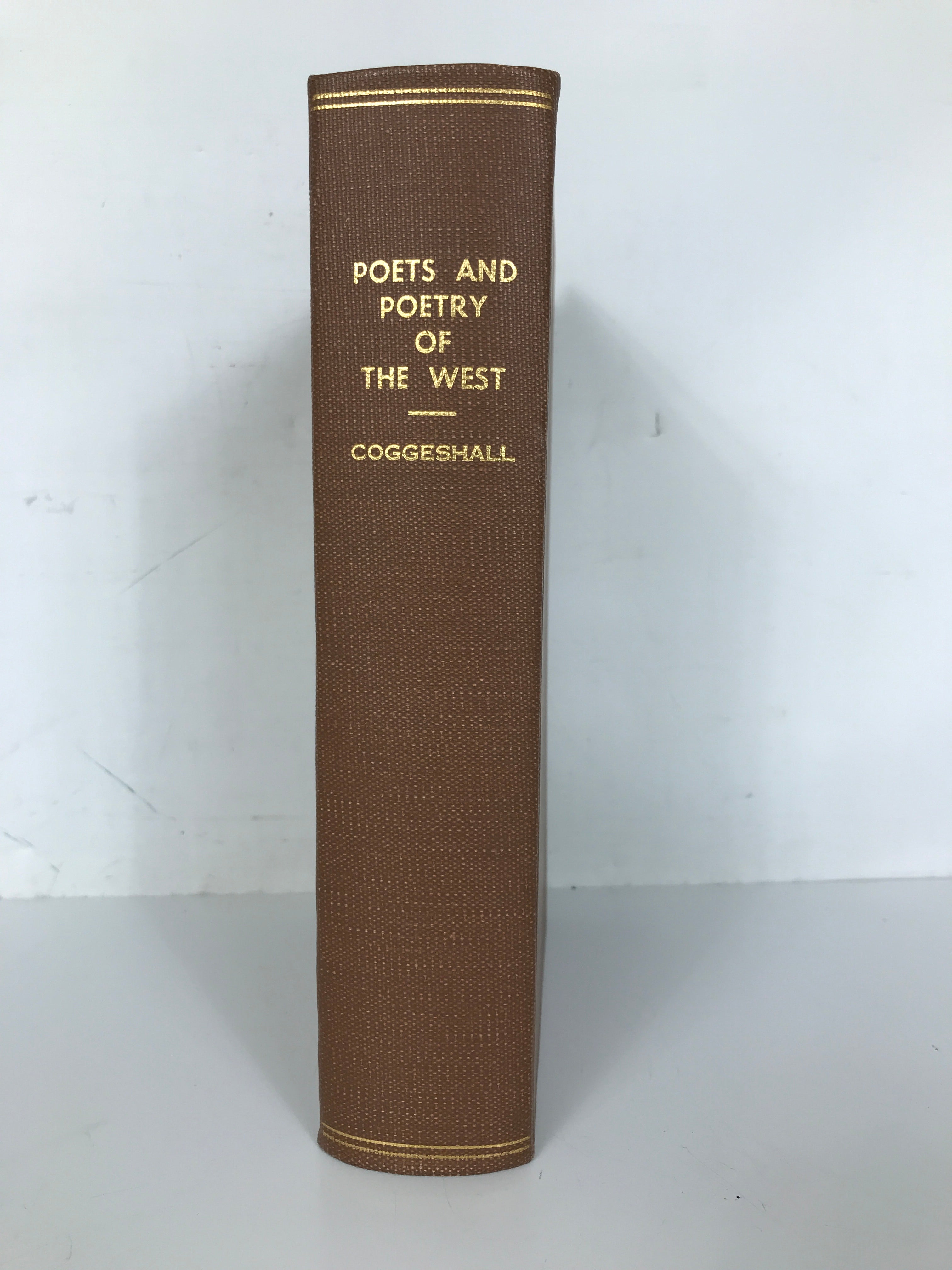 The Poets & Poetry of the West by William Coggeshall 1860 First Edition Rebound