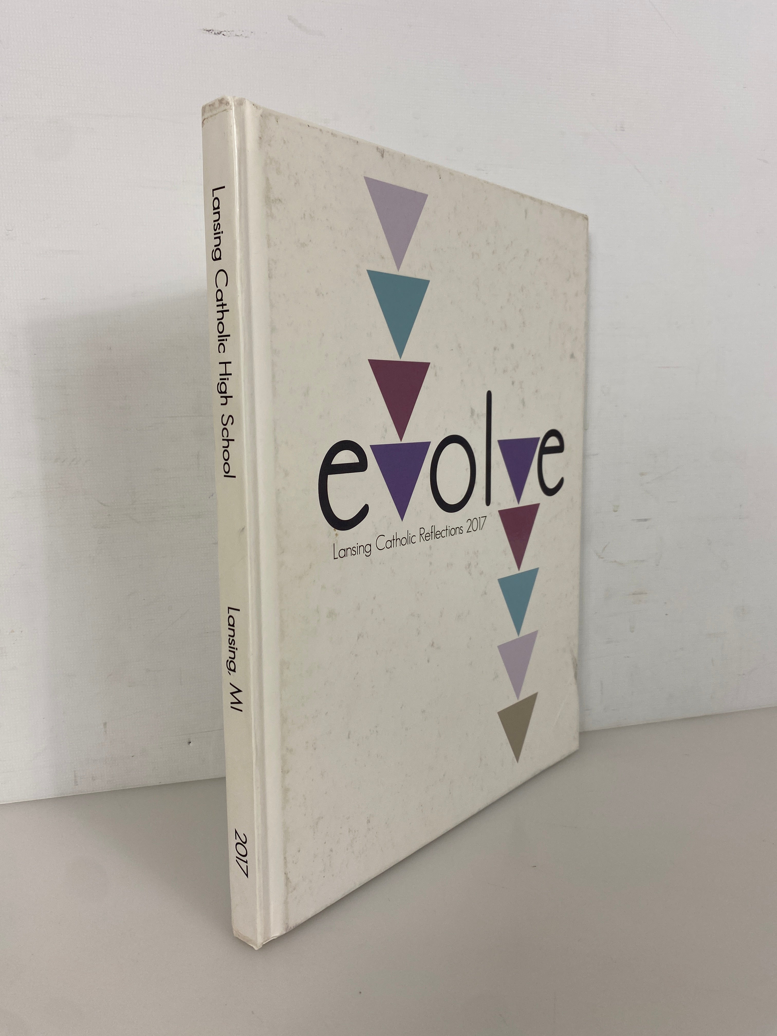2017 Lansing Catholic High School "Reflections" Yearbook HC