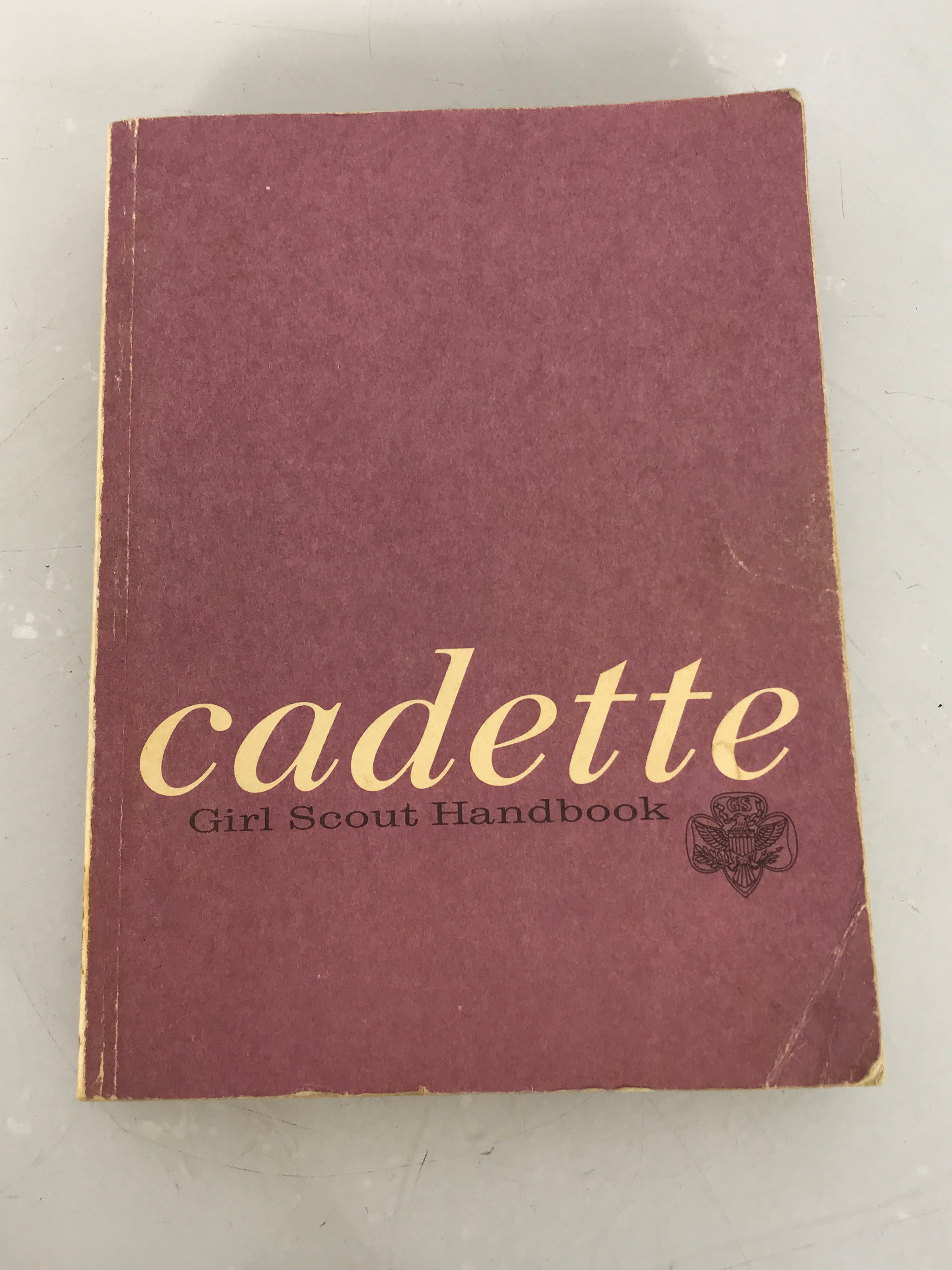 Girl Scout Cadette Handbook 1975 SC