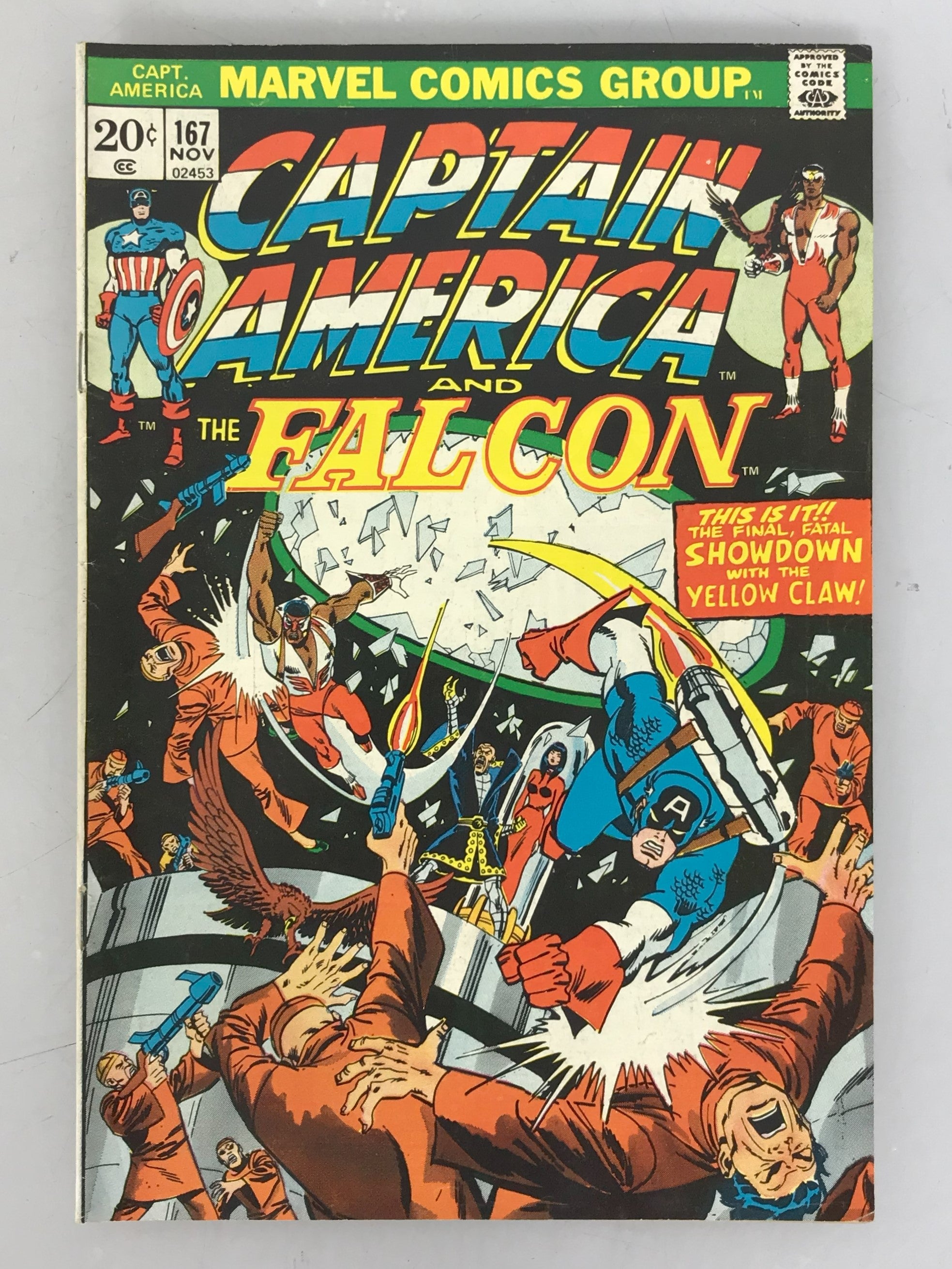 Captain America 167 1973