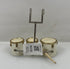 Miniature Off-White Marching 3 Tom Set