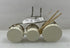 Miniature Off-White Marching 3 Tom Set