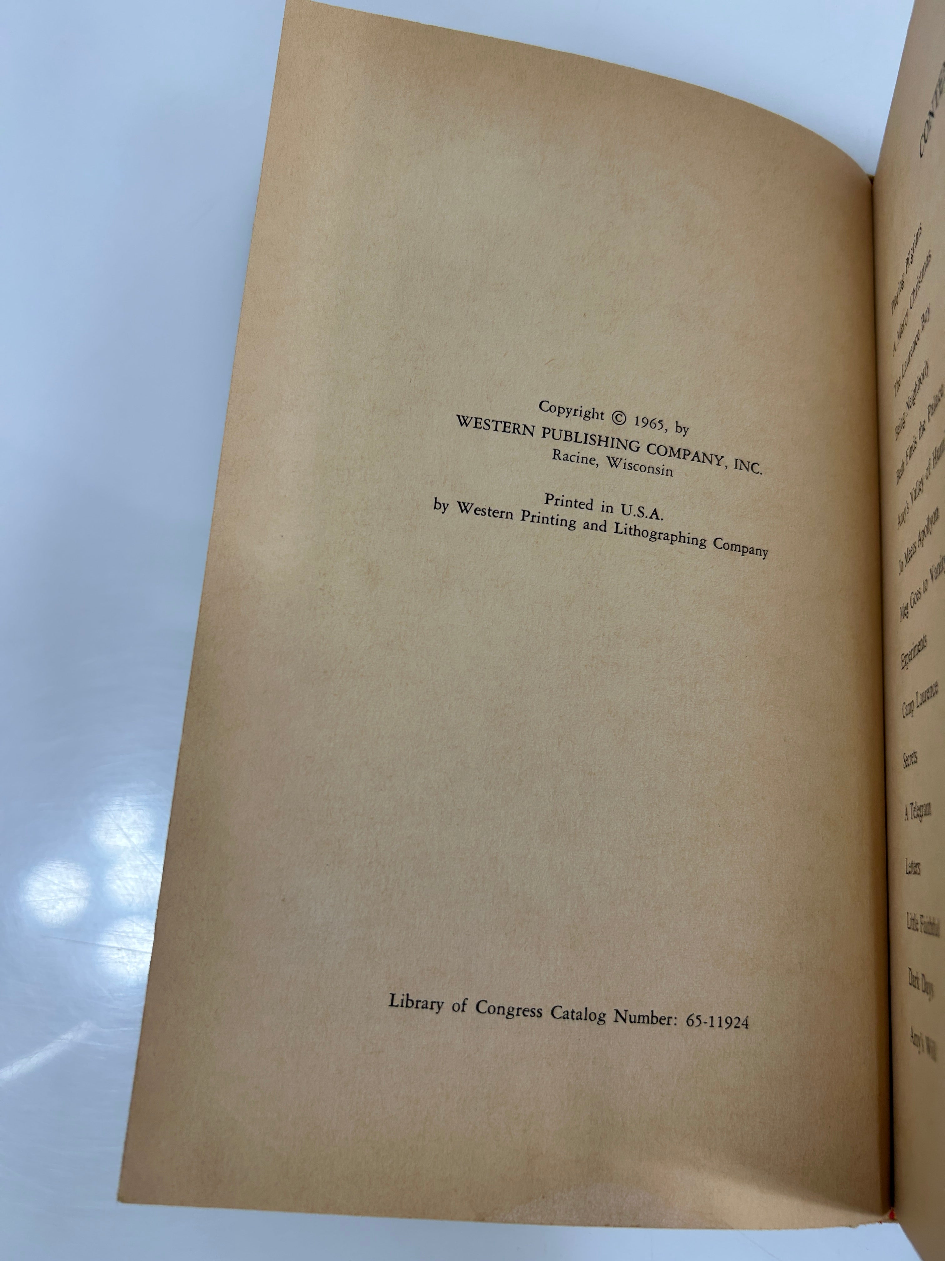 Little Women by Louisa May Alcott Modern Abridged Ed Whitman Pub 1965 HC