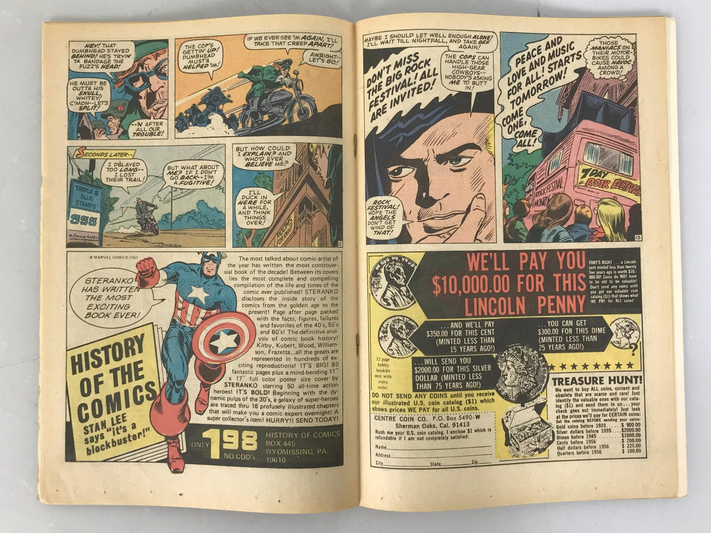 Captain America 128 1970