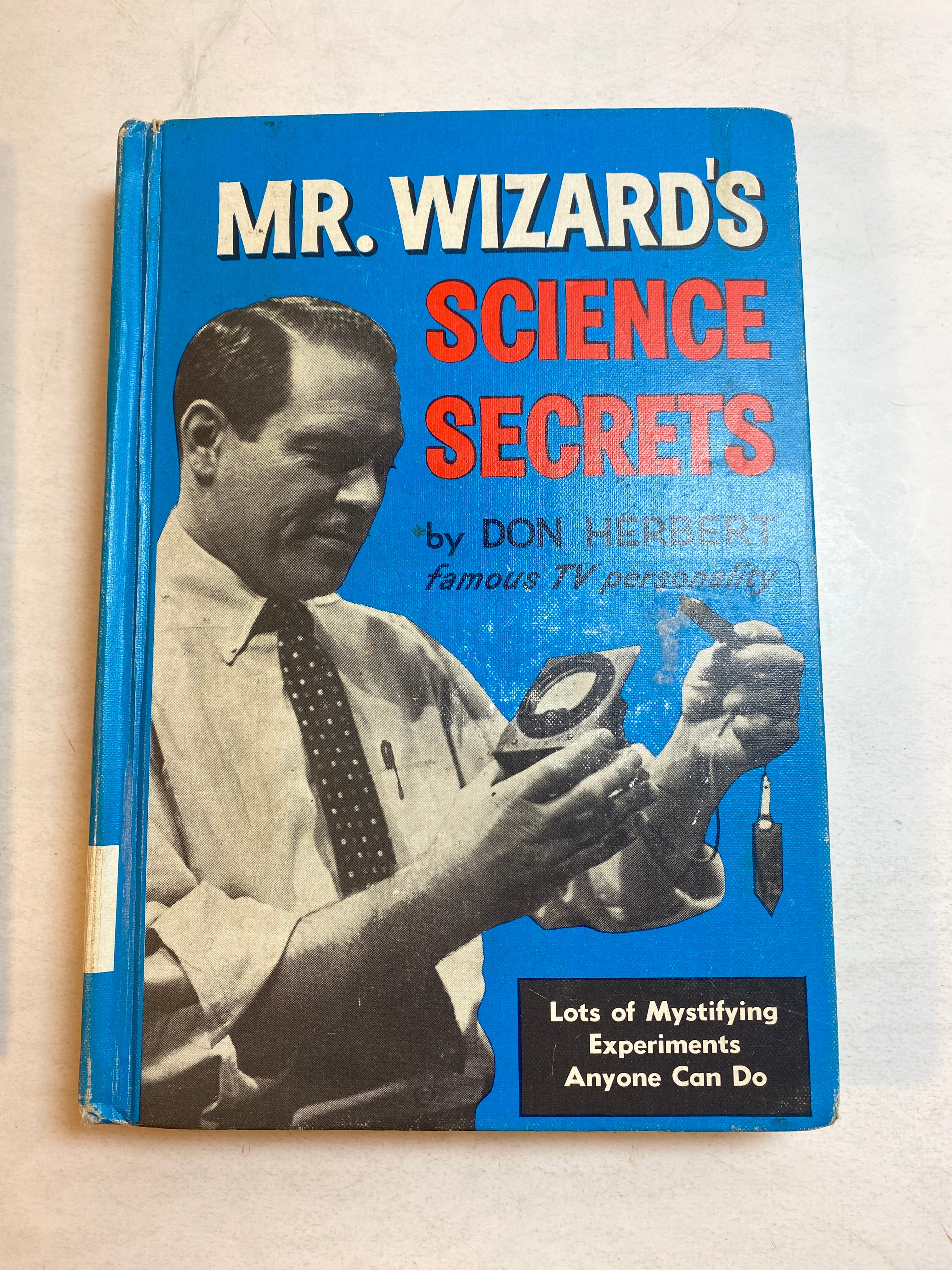 Lot of 2 Mr. Wizard Don Herbert Books HC 1959-1968