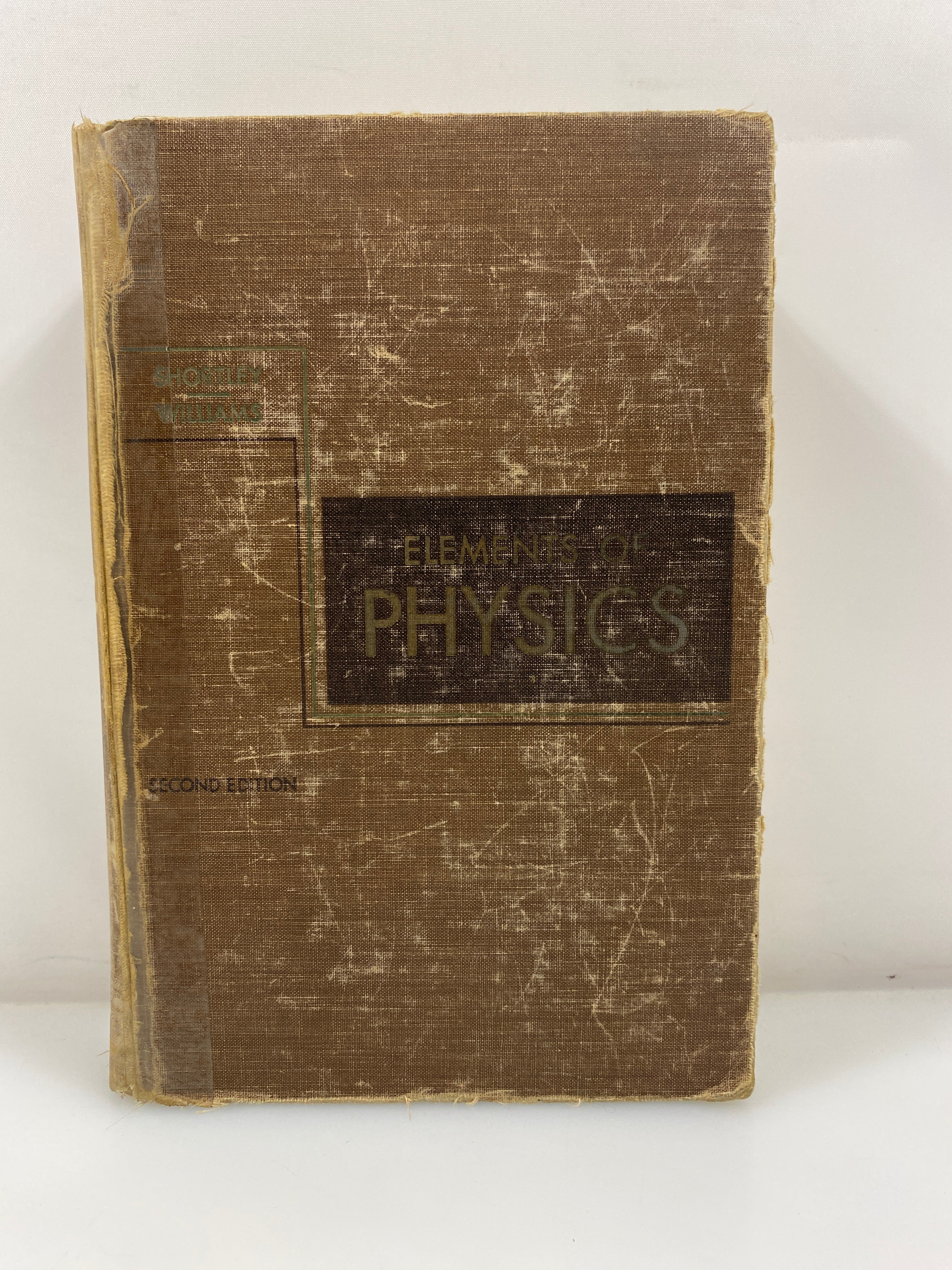 Elements of Physics by Shortley/Williams 2nd Ed. 1956 HC