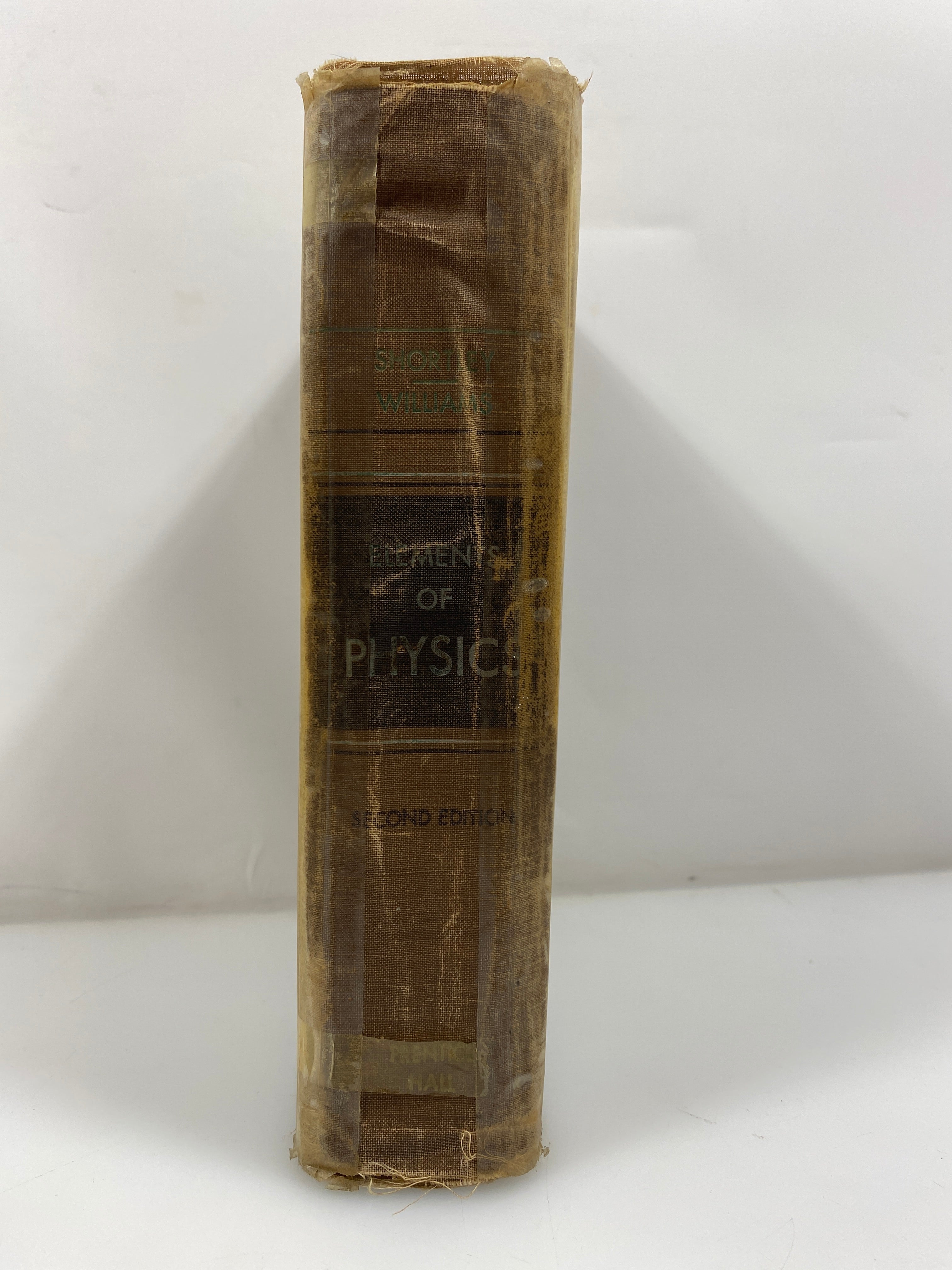 Elements of Physics by Shortley/Williams 2nd Ed. 1956 HC