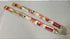 Vintage 1960s Neon Mod Floral Print Cloth Belt