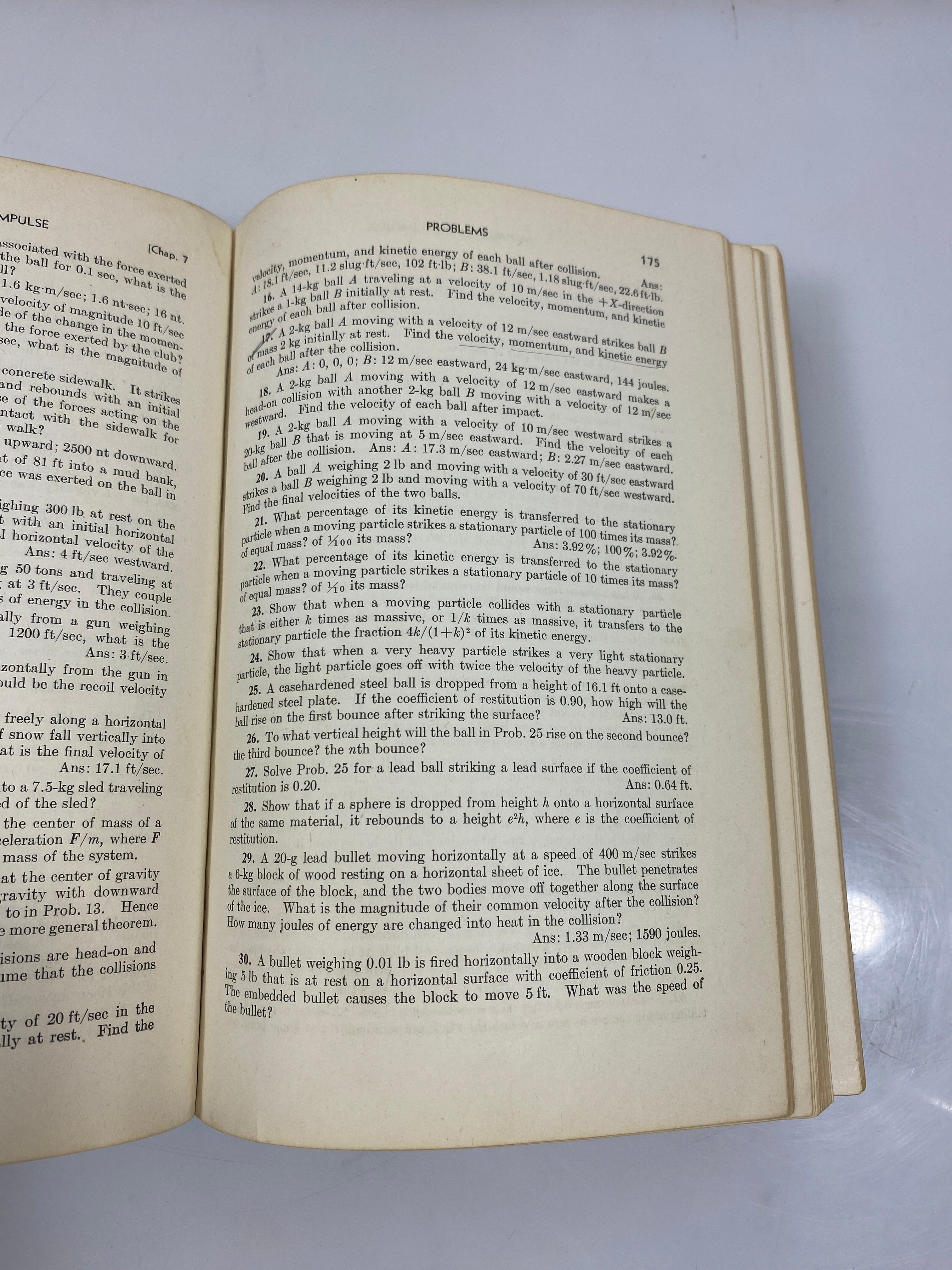 Elements of Physics by Shortley/Williams 2nd Ed. 1956 HC