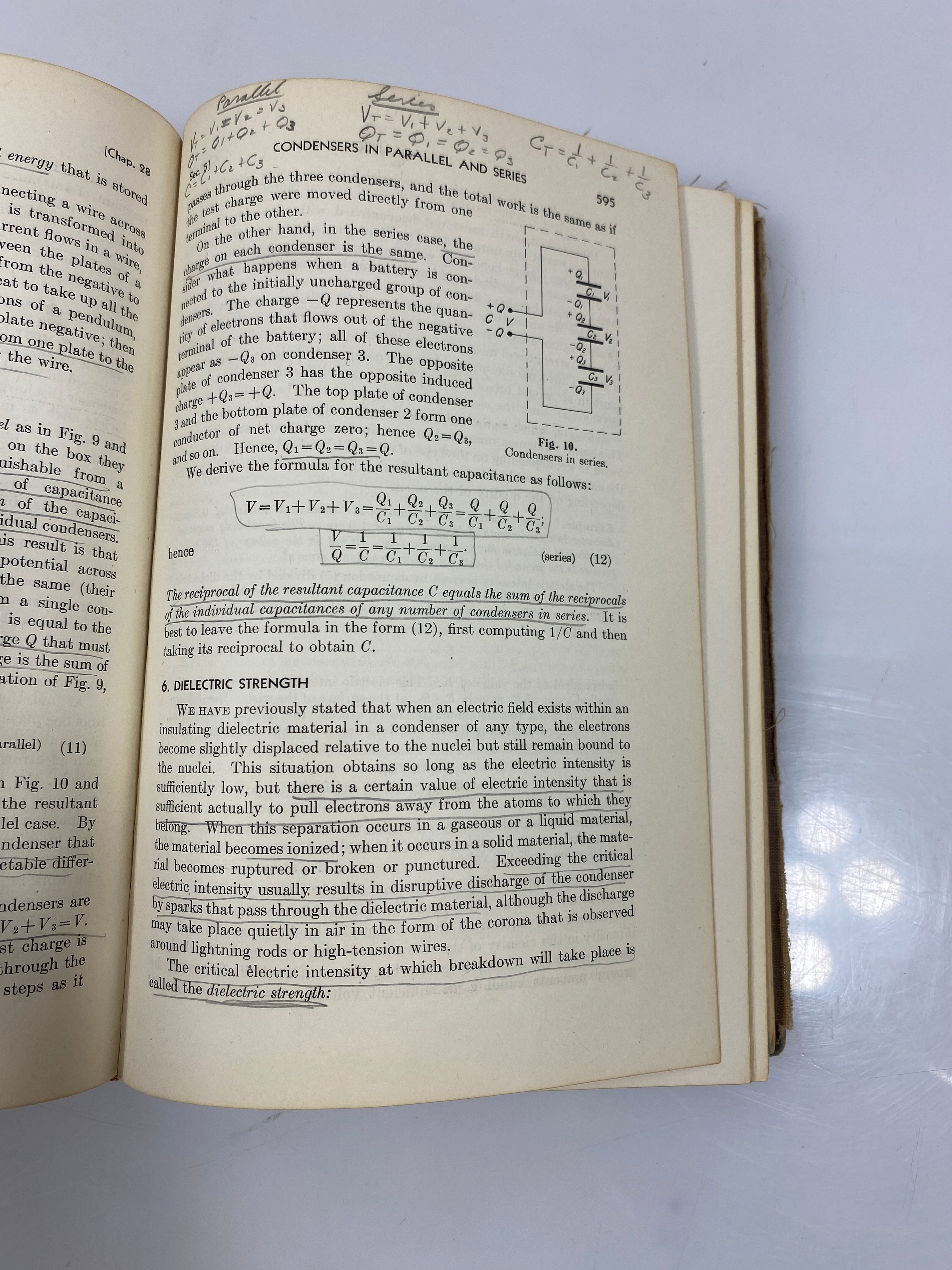 Elements of Physics by Shortley/Williams 2nd Ed. 1956 HC