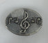 Basic Spirit Fine Pewter G Clef Wish Box With Dance And Heart Necklace