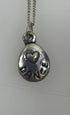 Basic Spirit Fine Pewter G Clef Wish Box With Dance And Heart Necklace