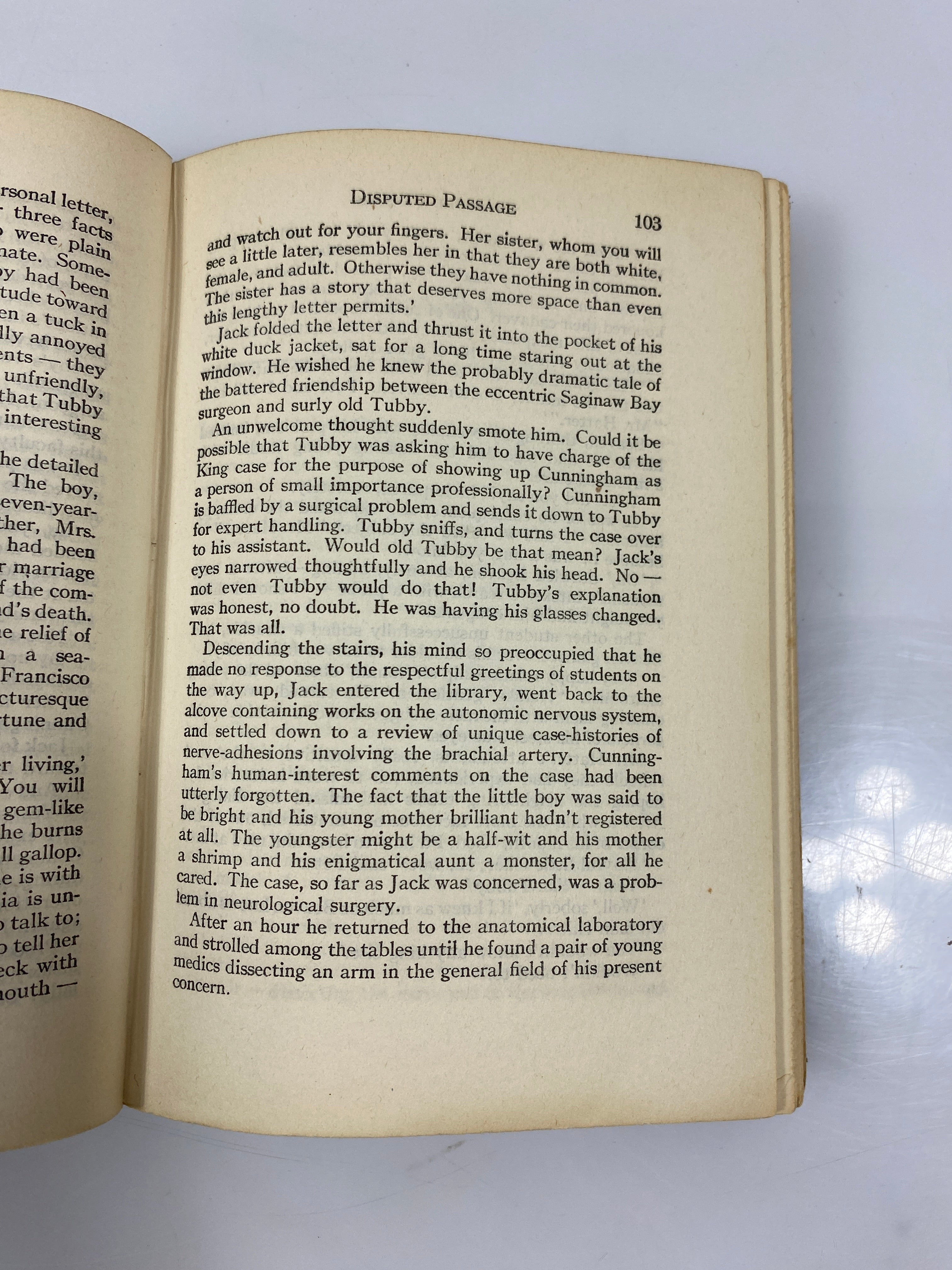 Disputed Passage by Llyod C. Douglass 1939 HC