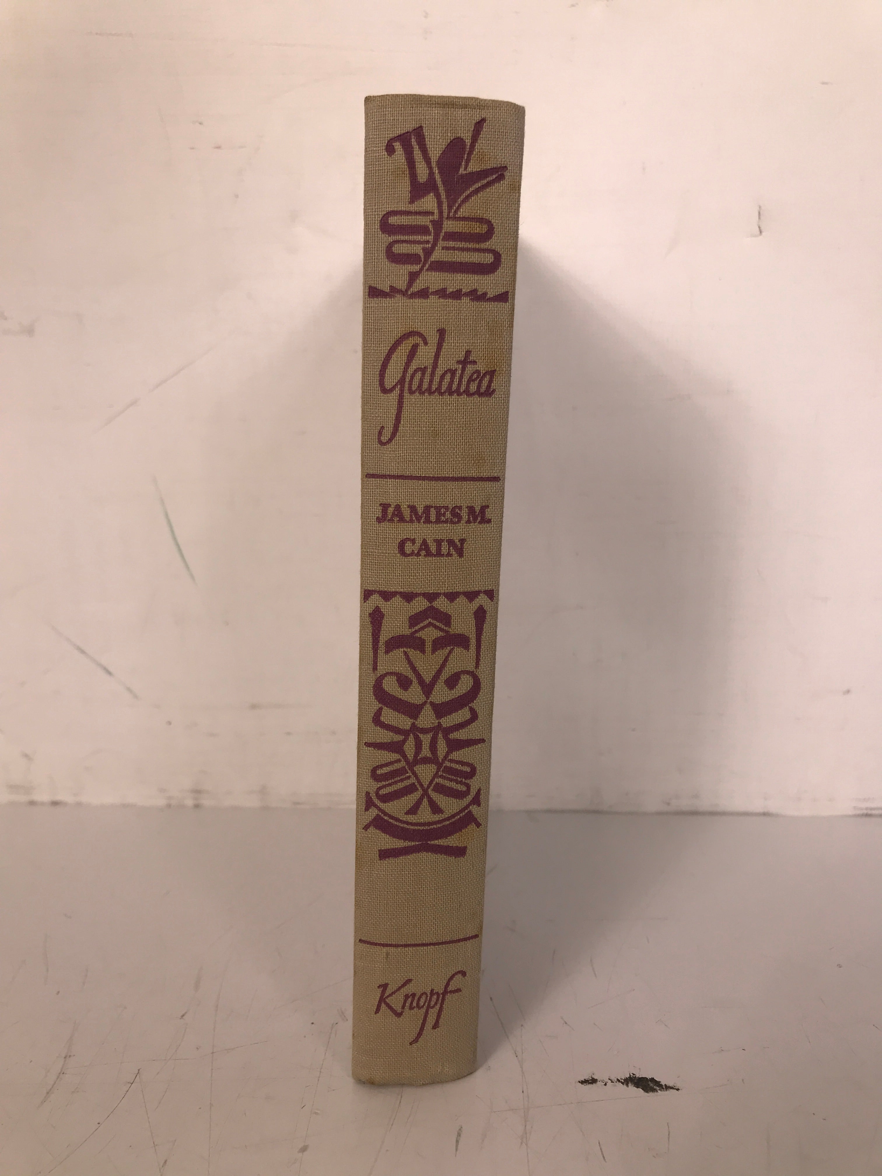 Galatea by James M. Cain 1953 First Edition HC