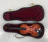 Mini Wooden Violin With Case