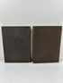 Ralph Waldo Emerson Complete Works 2 Leatherbound Vols in Slipcase 1929 HC
