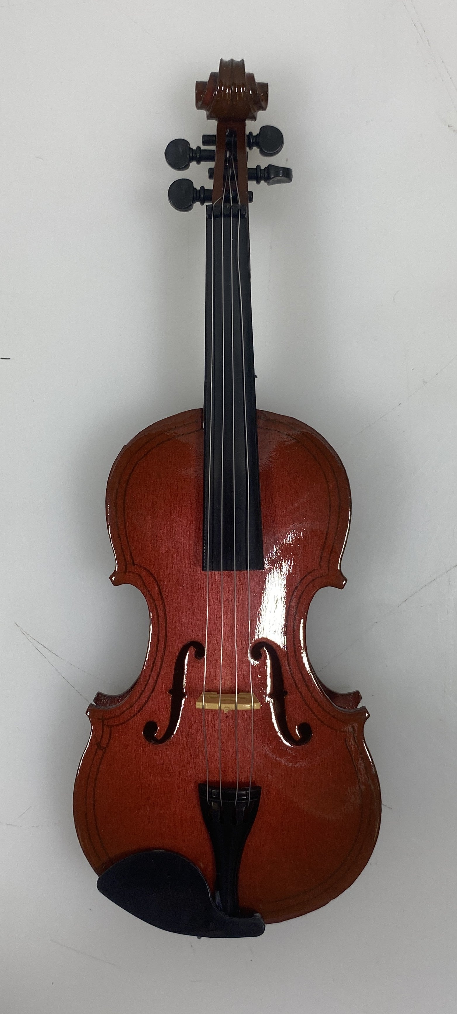 Mini Wooden Violin With Case