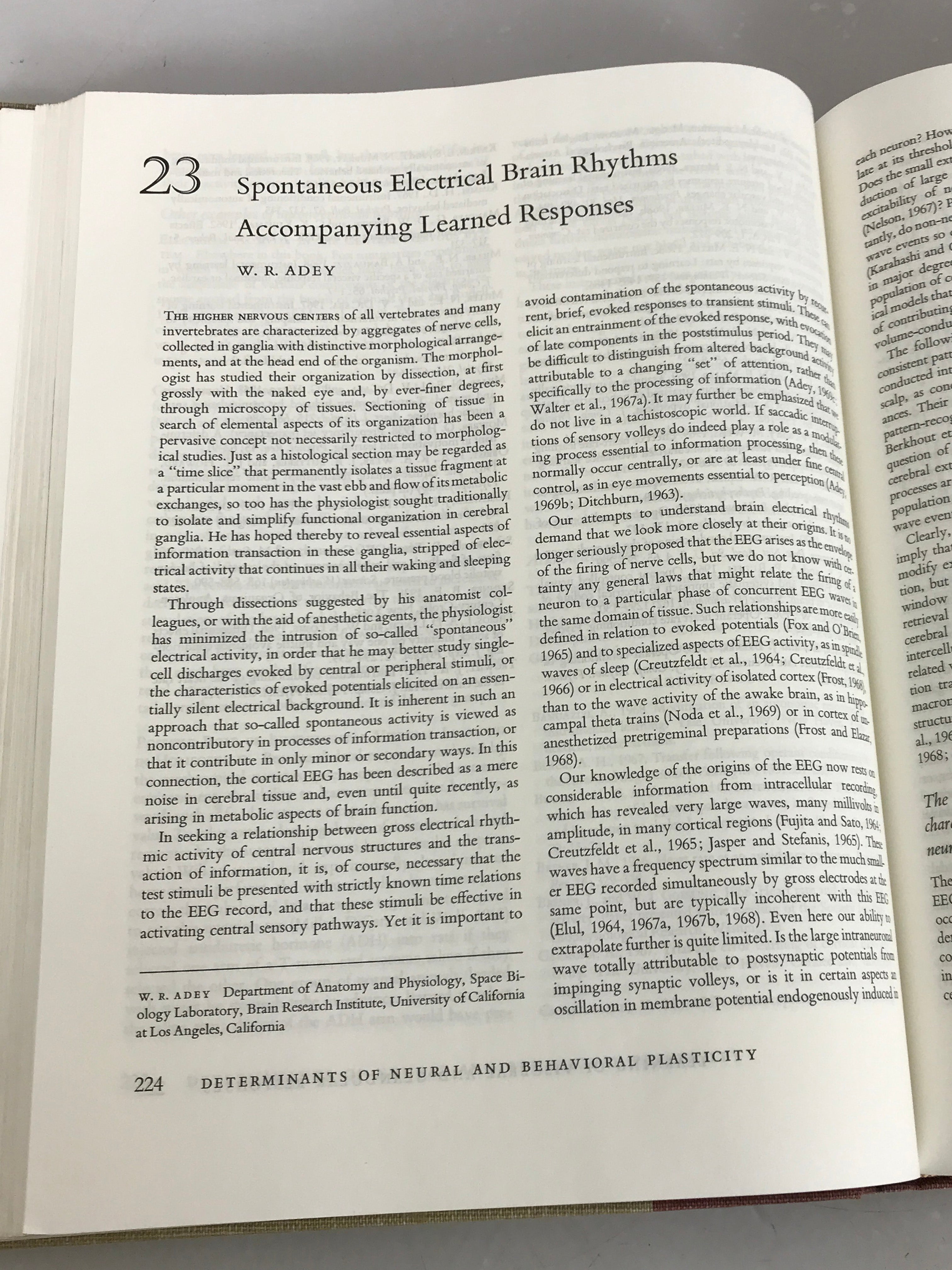 The Neurosciences Second Study Program by Francis O. Schmitt 1970 HC