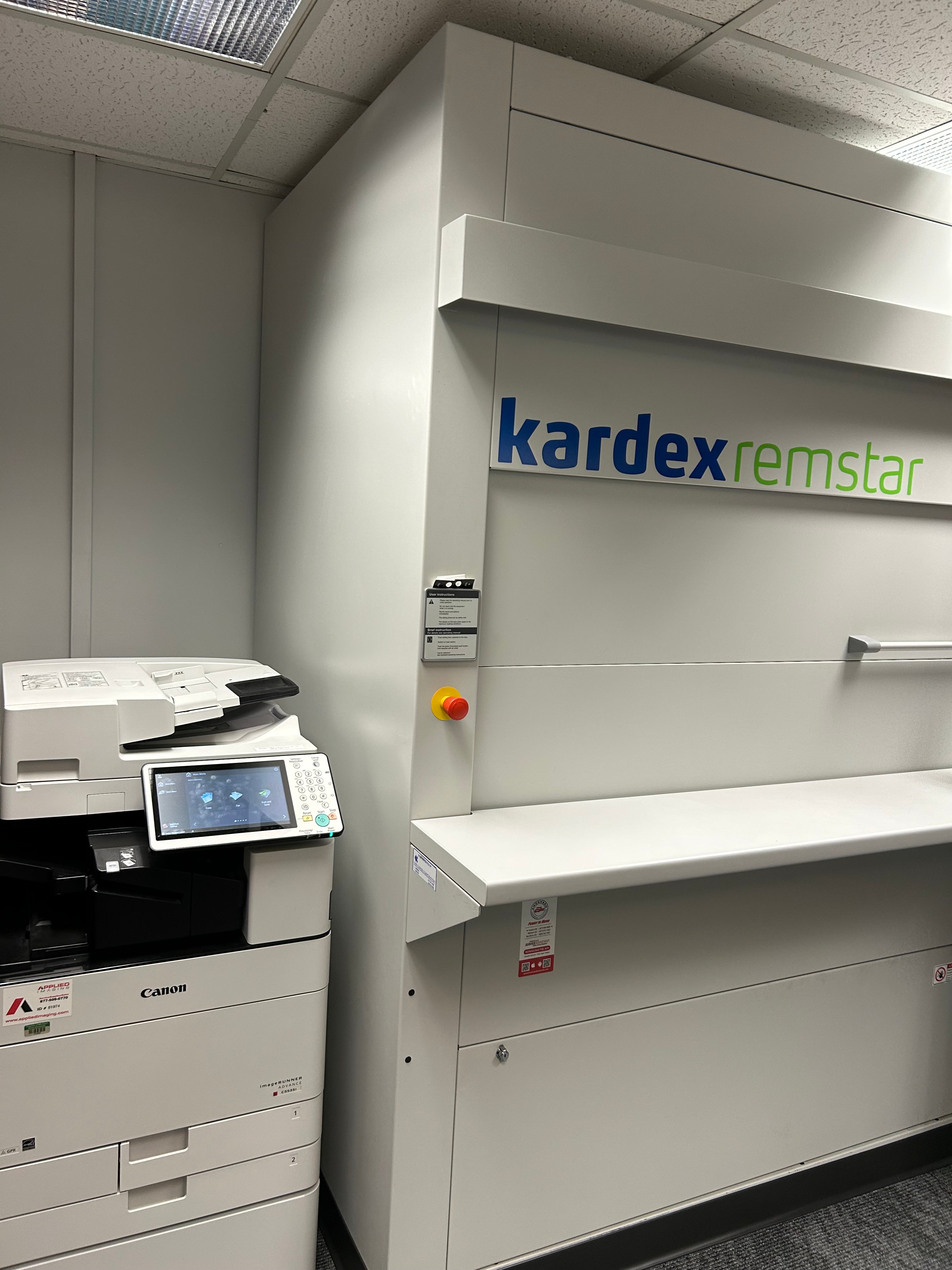Kardex Remstar Lektriever Vertical Carousel Rotating File System