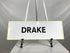White Framed "Drake" Picture