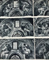 Set of Large Folded Prints of The Sistine Chapel by Michelangelo