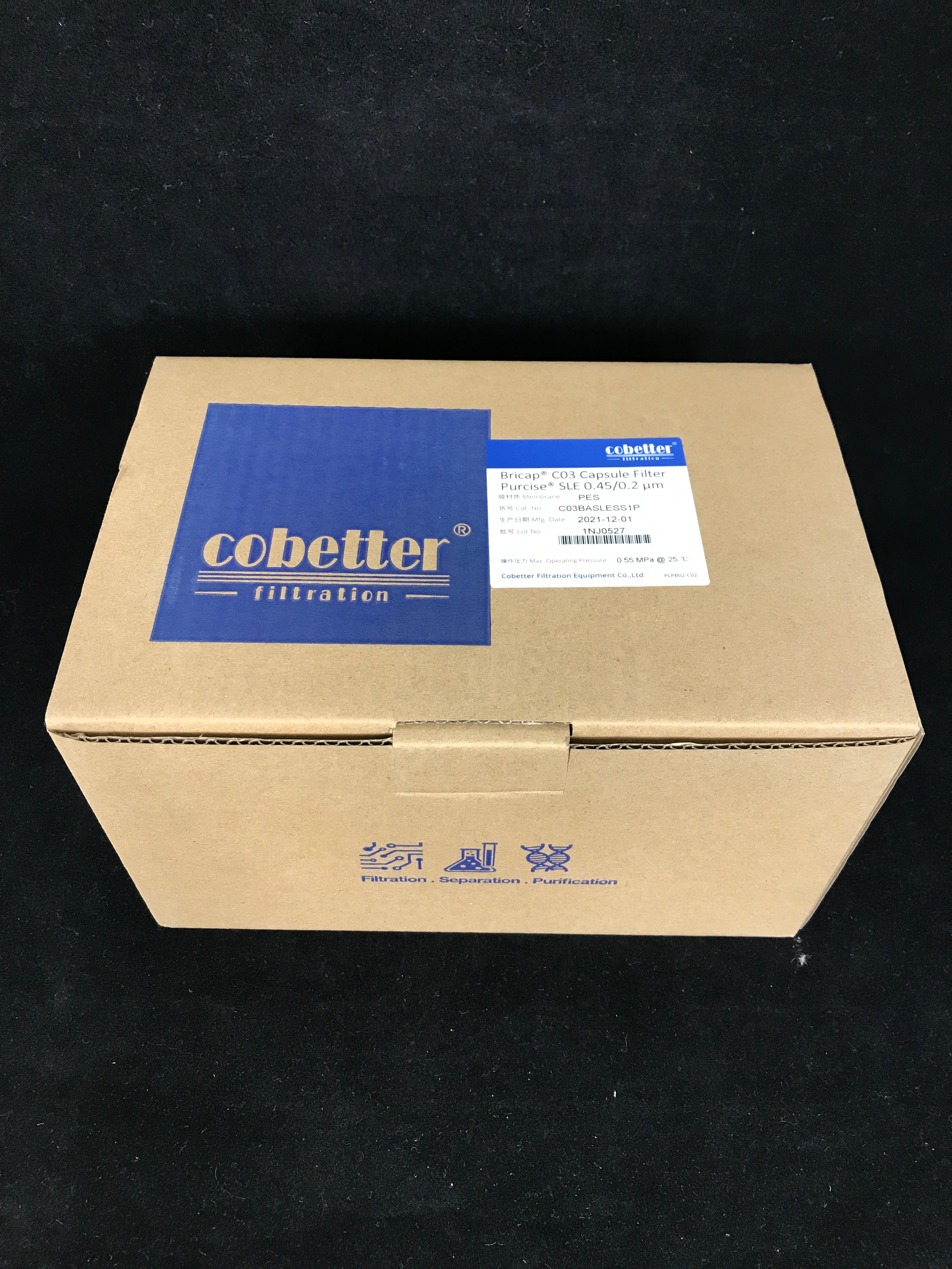 Cobetter Bricap C03 Capsule Filter Purcise SLE 0.45 / 0.2 um