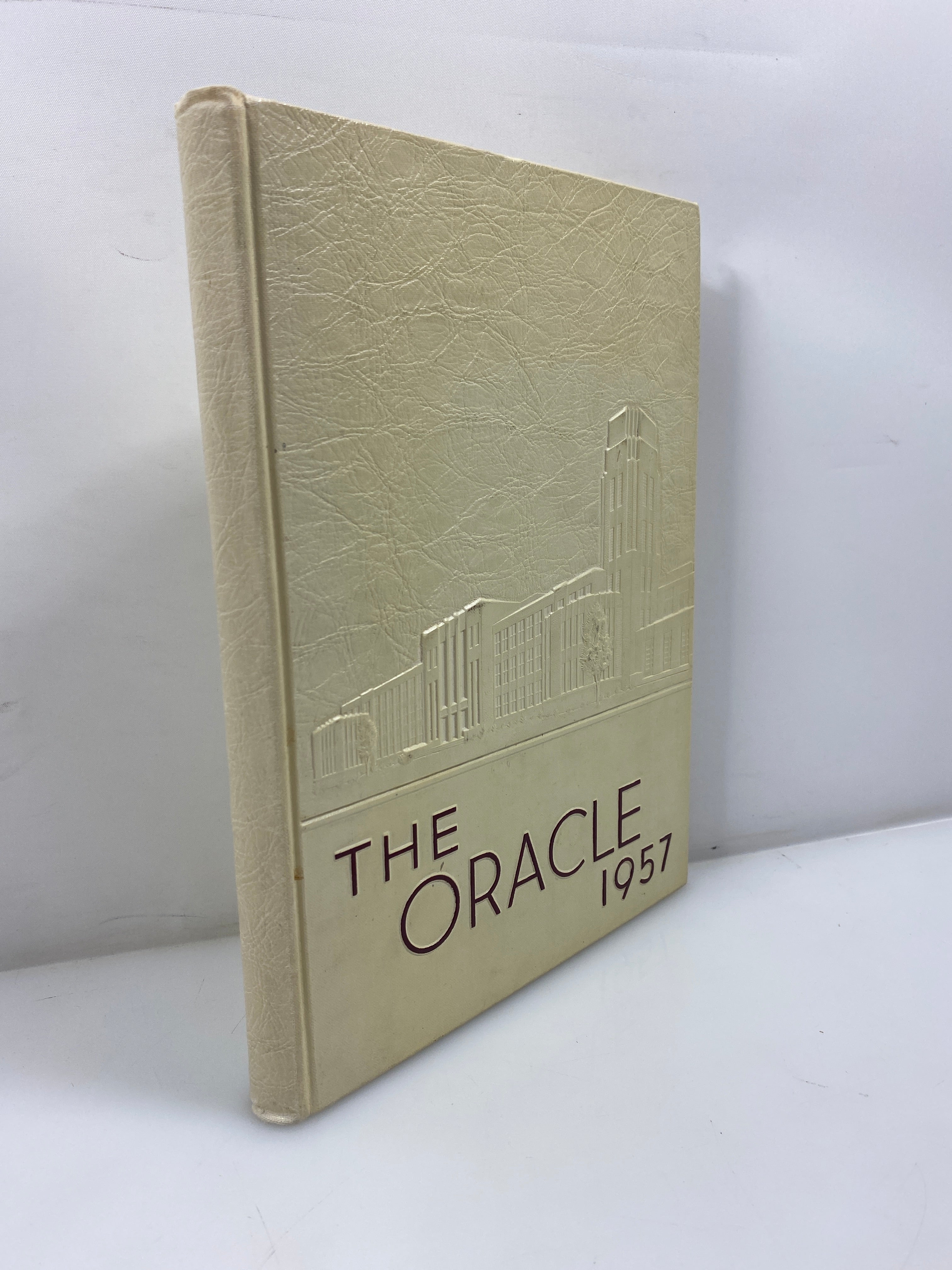 1957 'Oracle' Central High School Yearbook Lansing Michigan HC