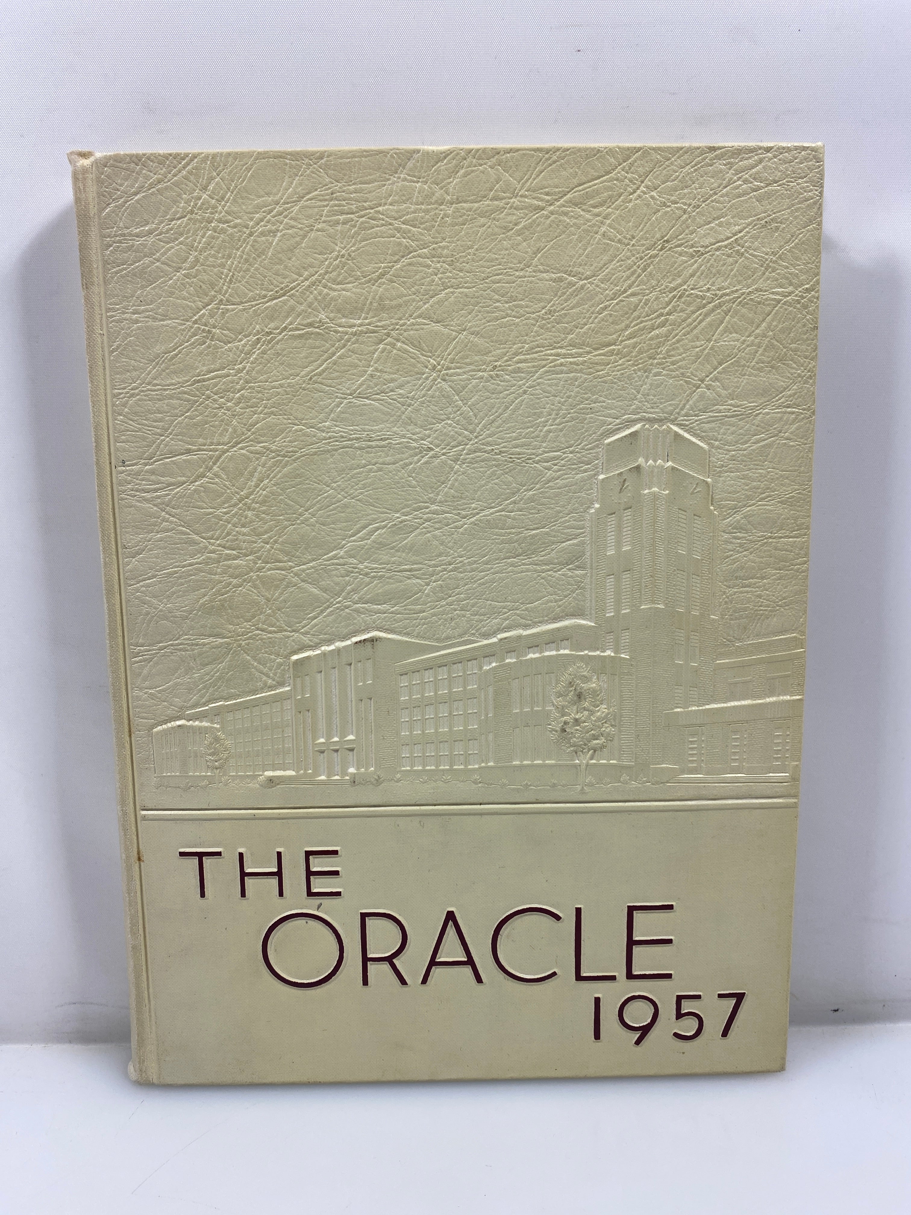 1957 'Oracle' Central High School Yearbook Lansing Michigan HC