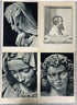 Assorted Black and White Close Up Prints by Michelangelo
