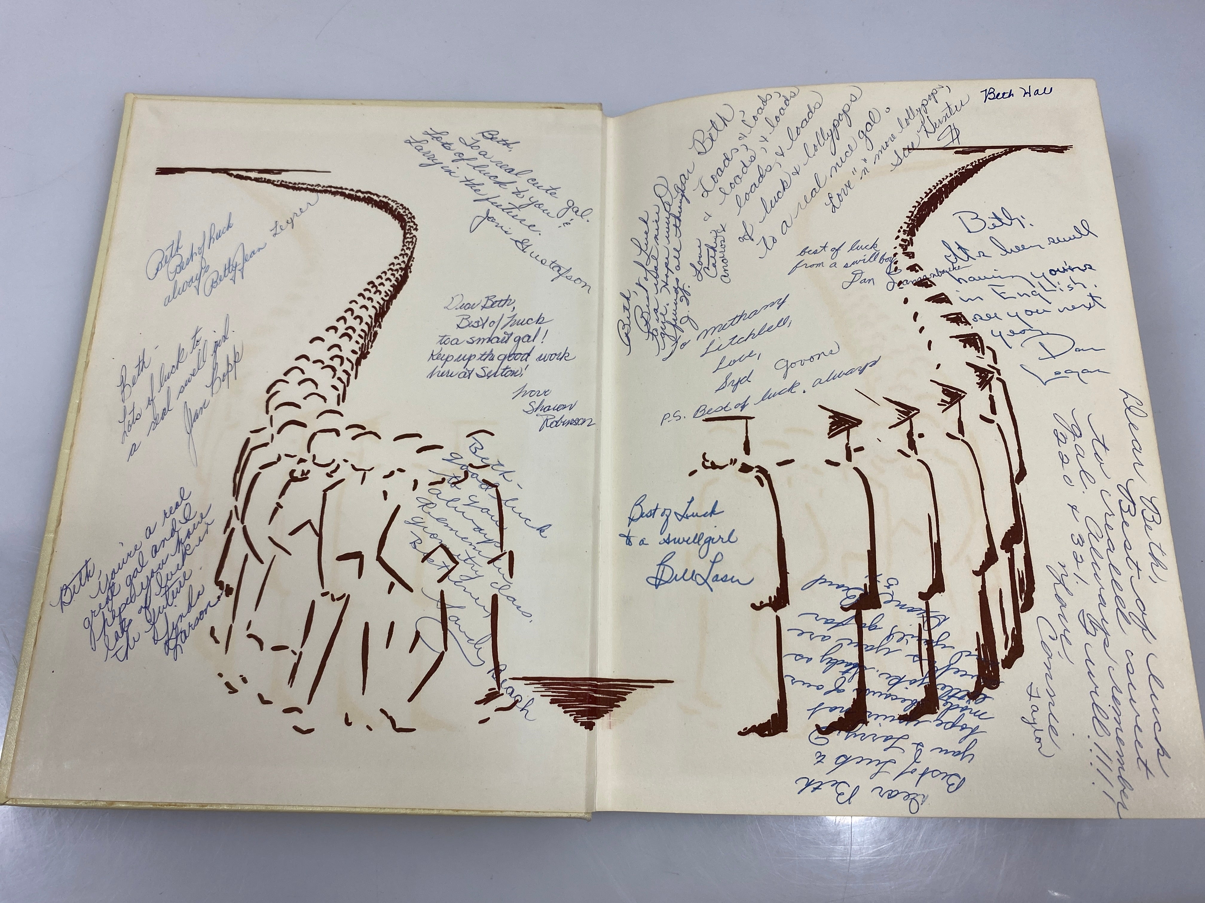 1957 'Oracle' Central High School Yearbook Lansing Michigan HC