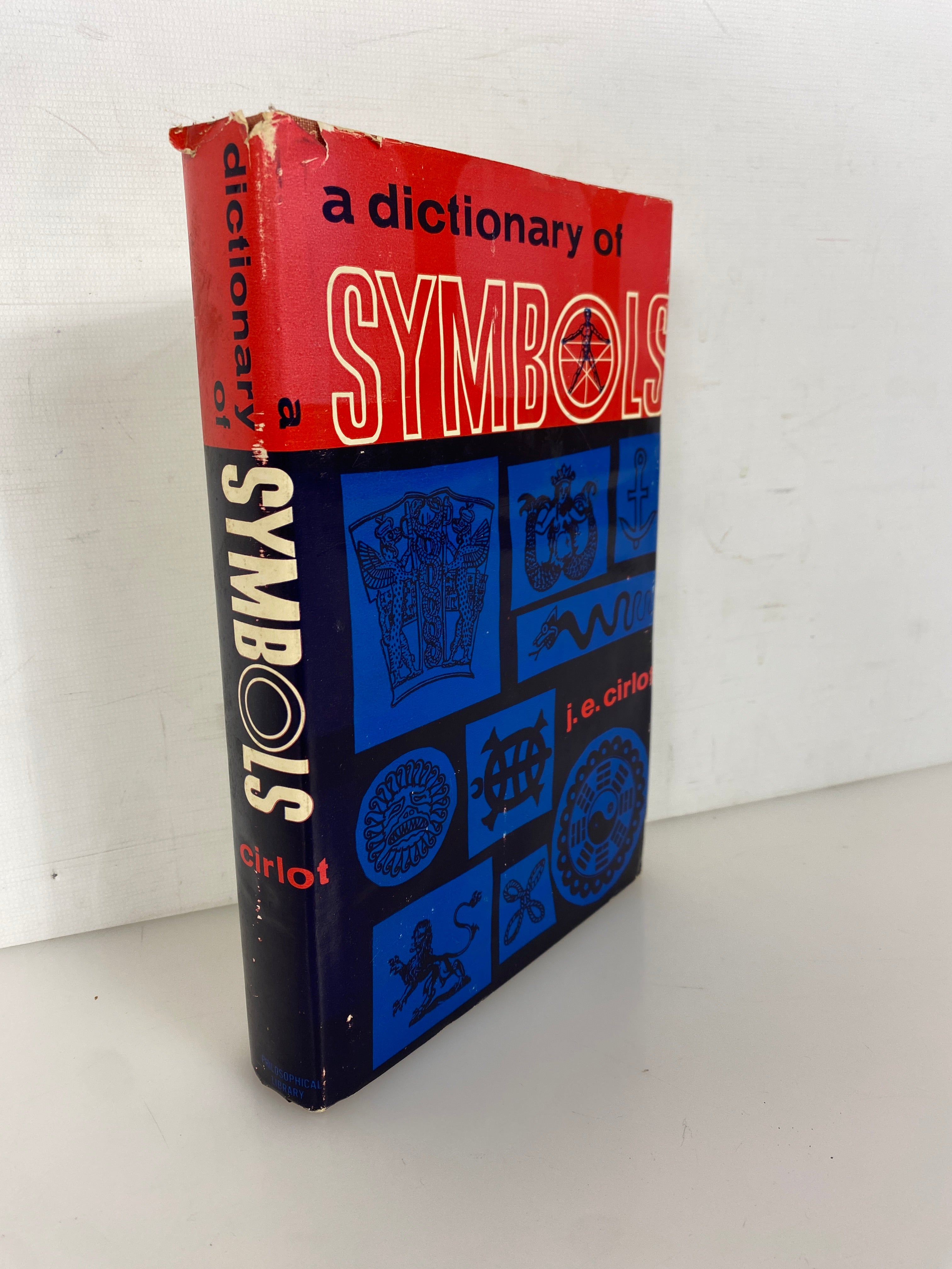A Dictionary of Symbols by J.E. Cirlot 1962 Vintage HC DJ