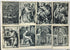 Assorted Black and White Prints of The Sistine Chapel by Michelangelo