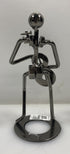 Silver Nuts and Bolts Guitarist Metal Figurine