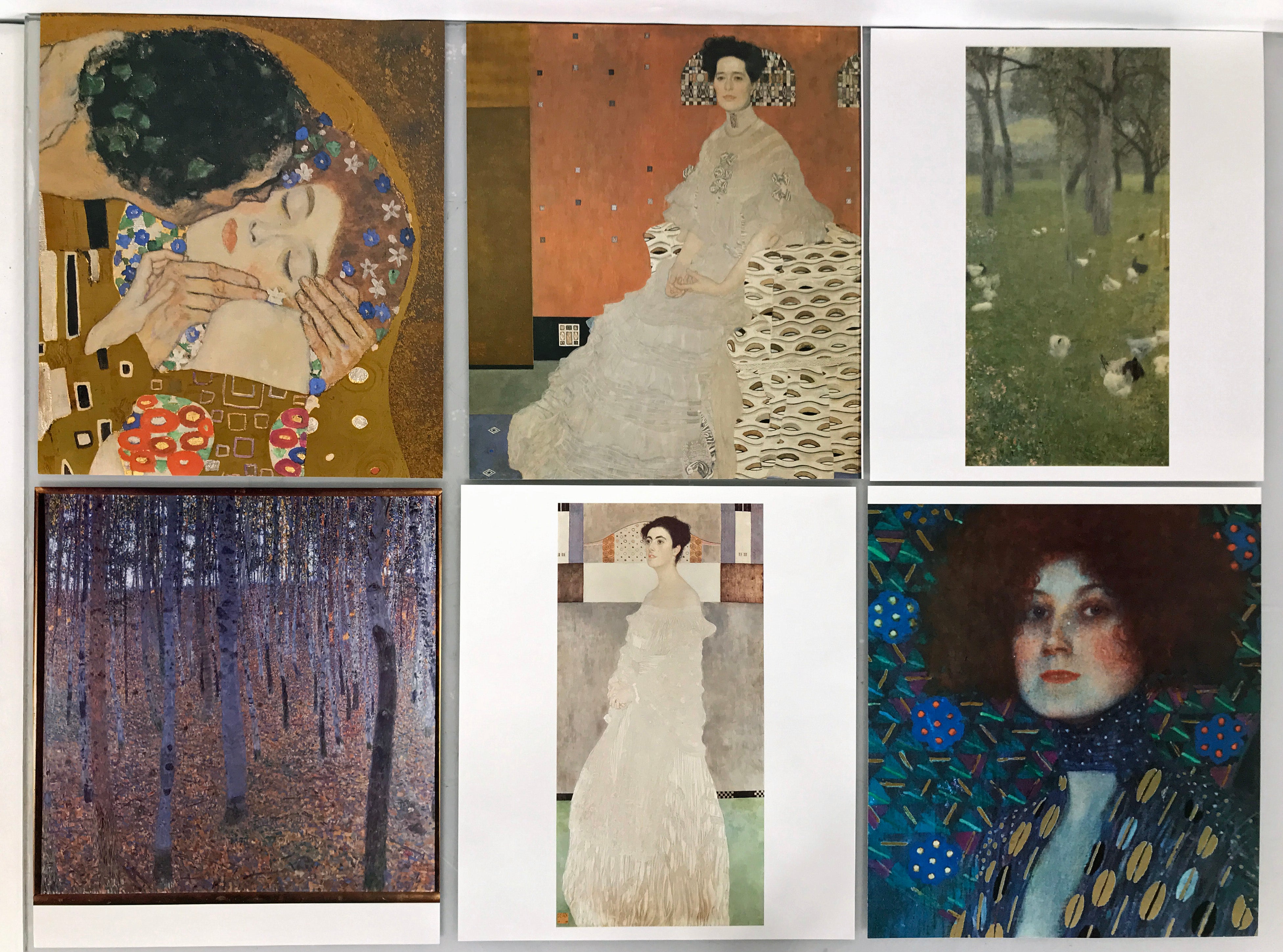 Set of Assorted Gustav Klimt Prints