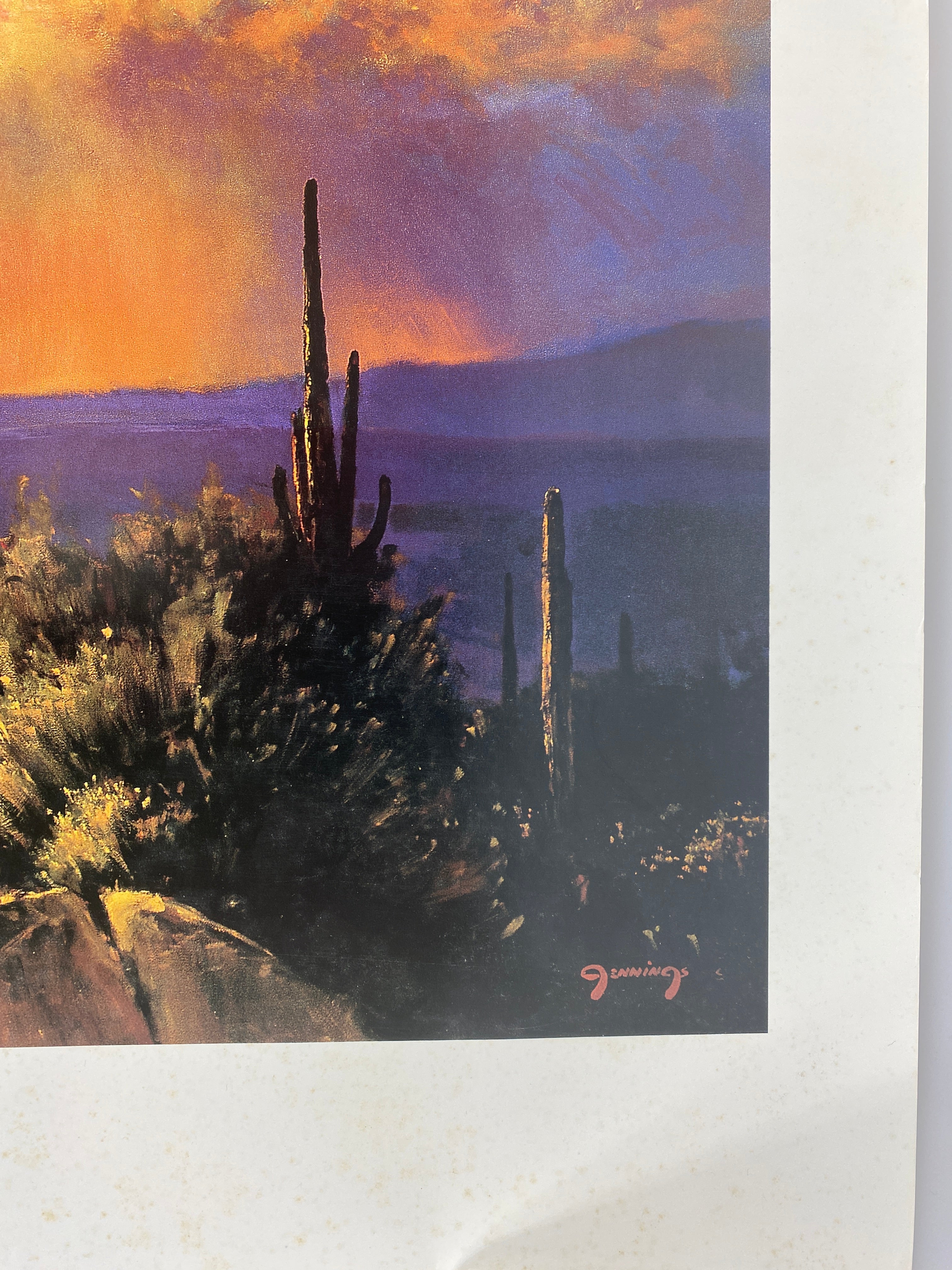 Lot of 2 art prints Eddie LePage Air and  Water Technologies Corporation