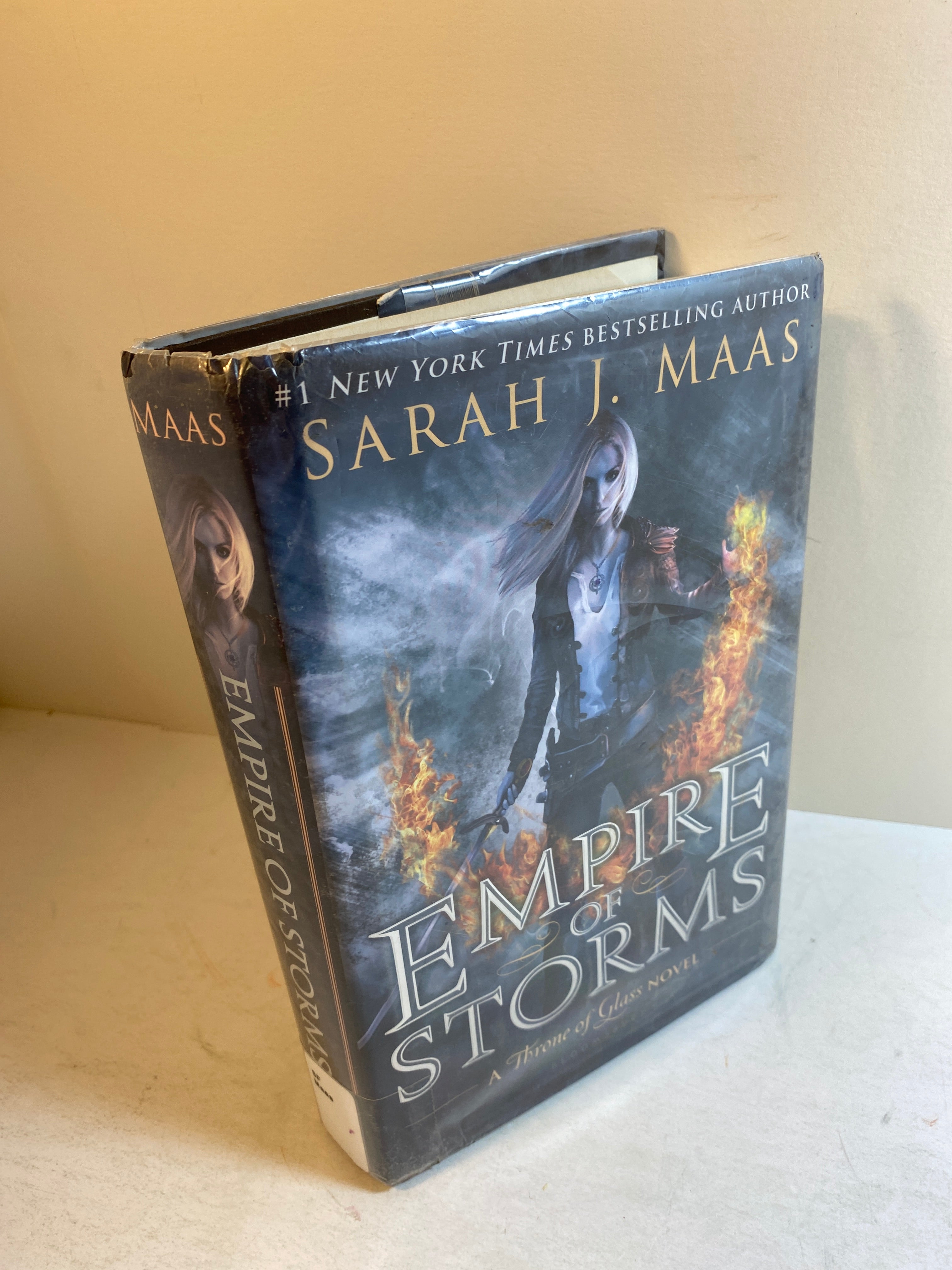 Empire of Storms by Sarah Maas 2016 Ex-Lib HCDJ