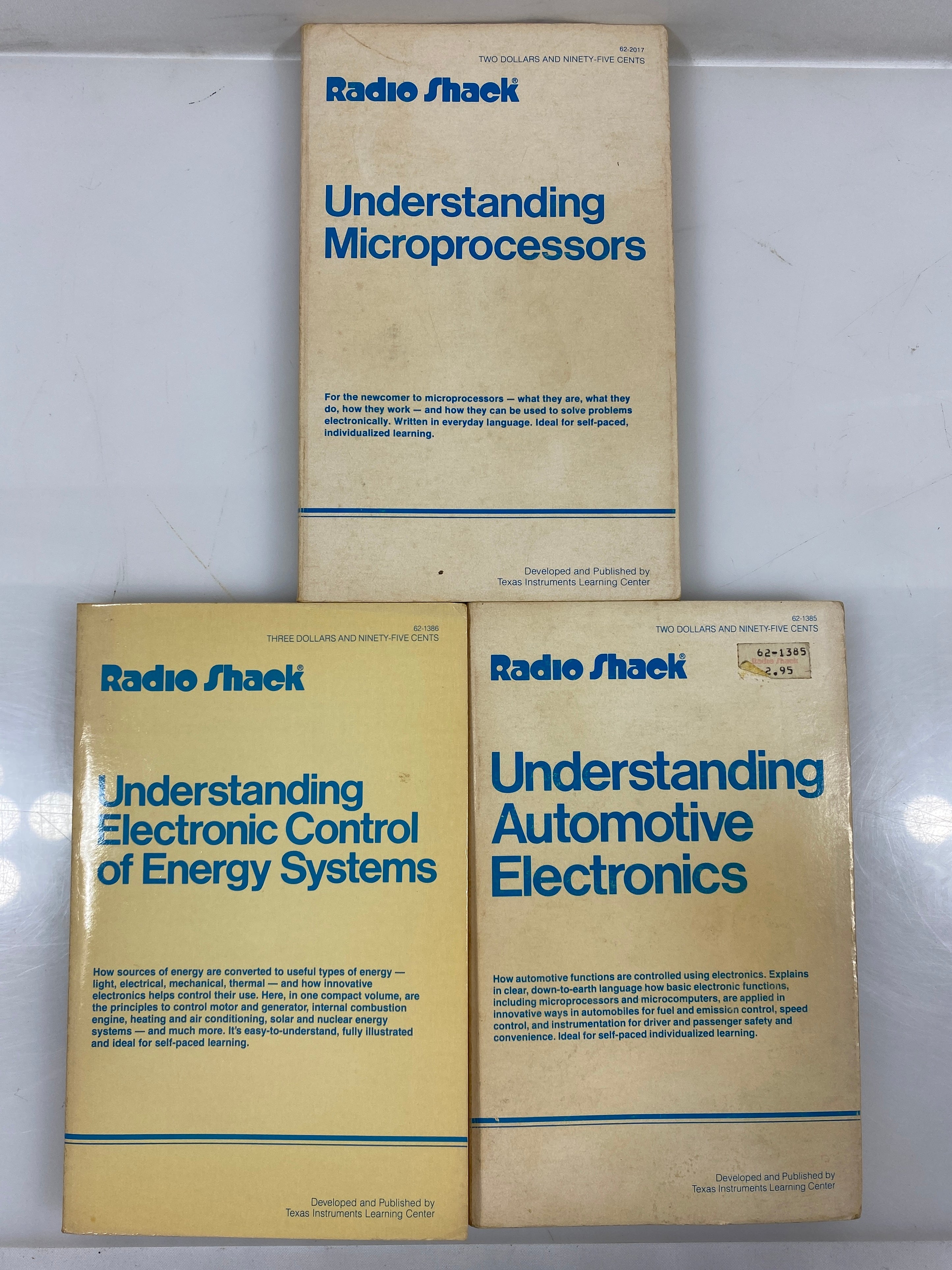 3 Vintage Radio Shack Guidebooks Texas Instruments Learning Center SC